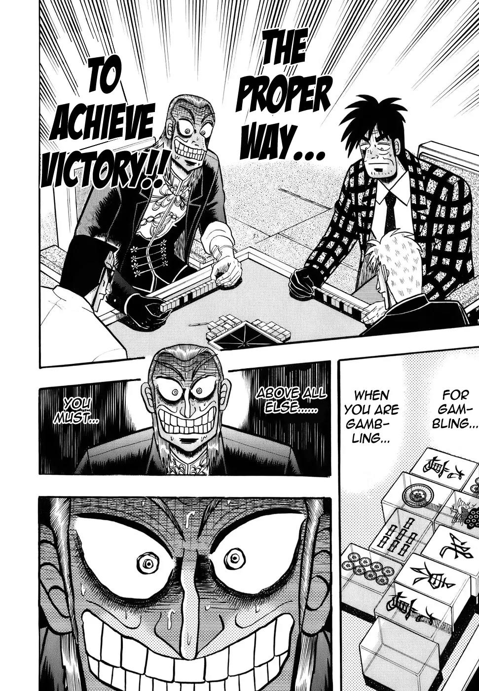 Akagi Chapter 190 page 18 - Chapter 190: Plunge