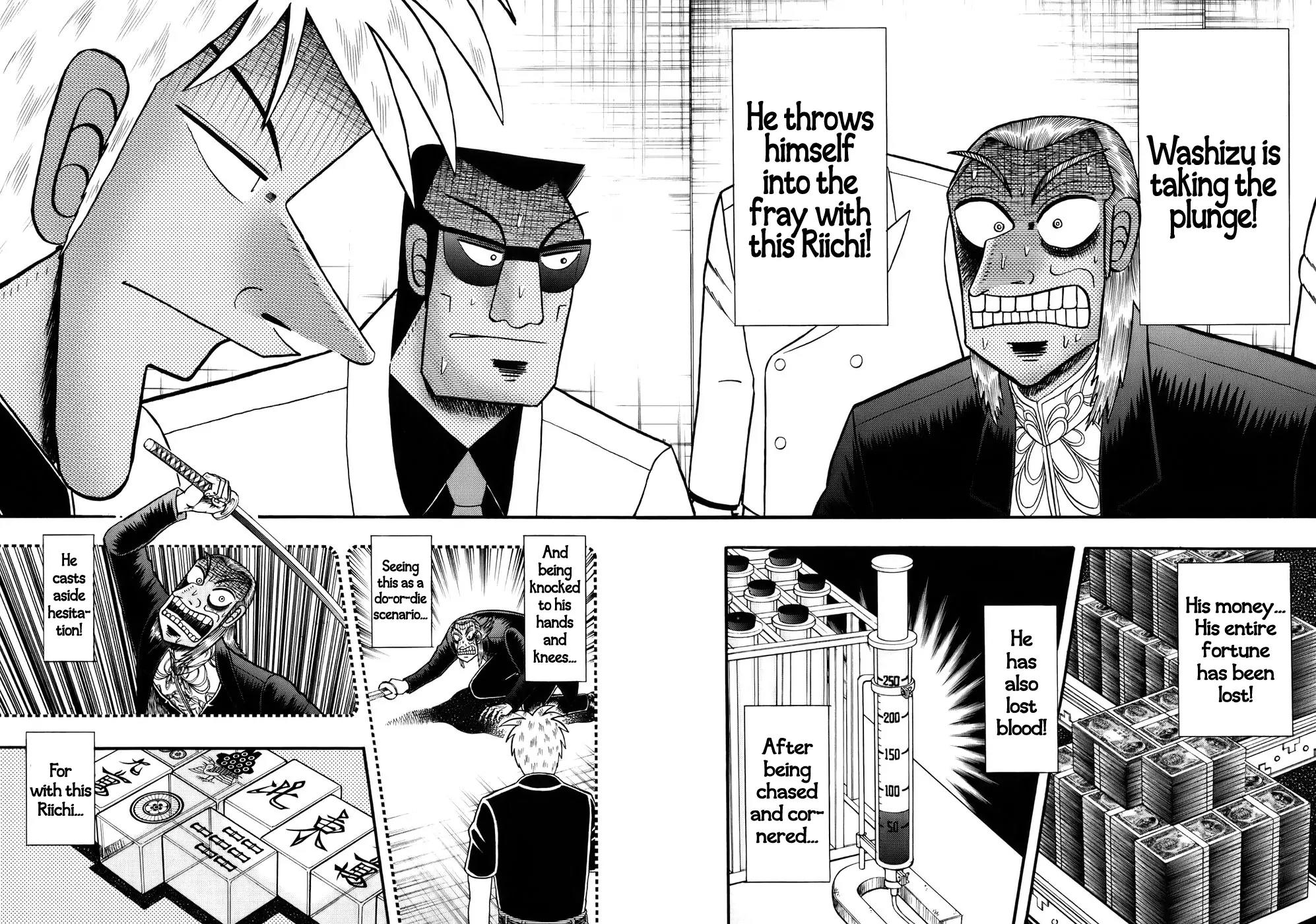 Akagi Chapter 190 page 3 - Chapter 190: Plunge