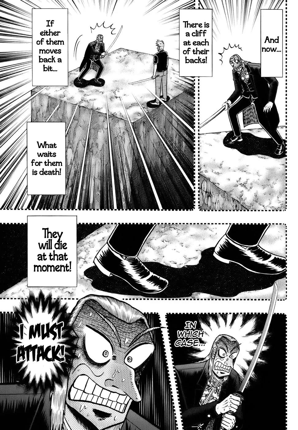 Akagi Chapter 190 page 5 - Chapter 190: Plunge