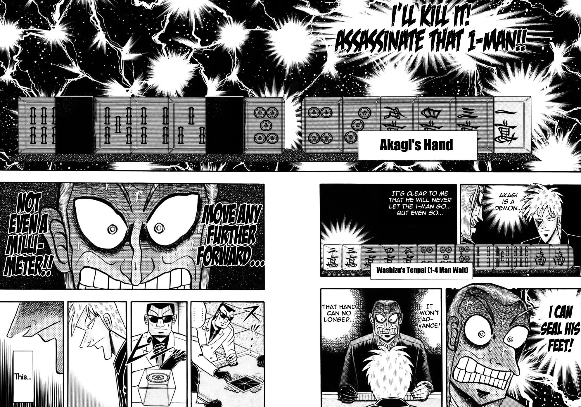 Akagi Chapter 190 page 8 - Chapter 190: Plunge