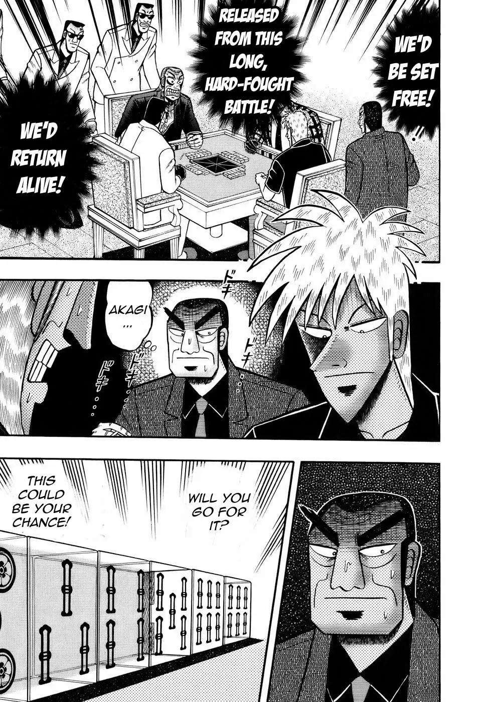 Akagi Chapter 191 page 16 - Chapter 191: Tide
