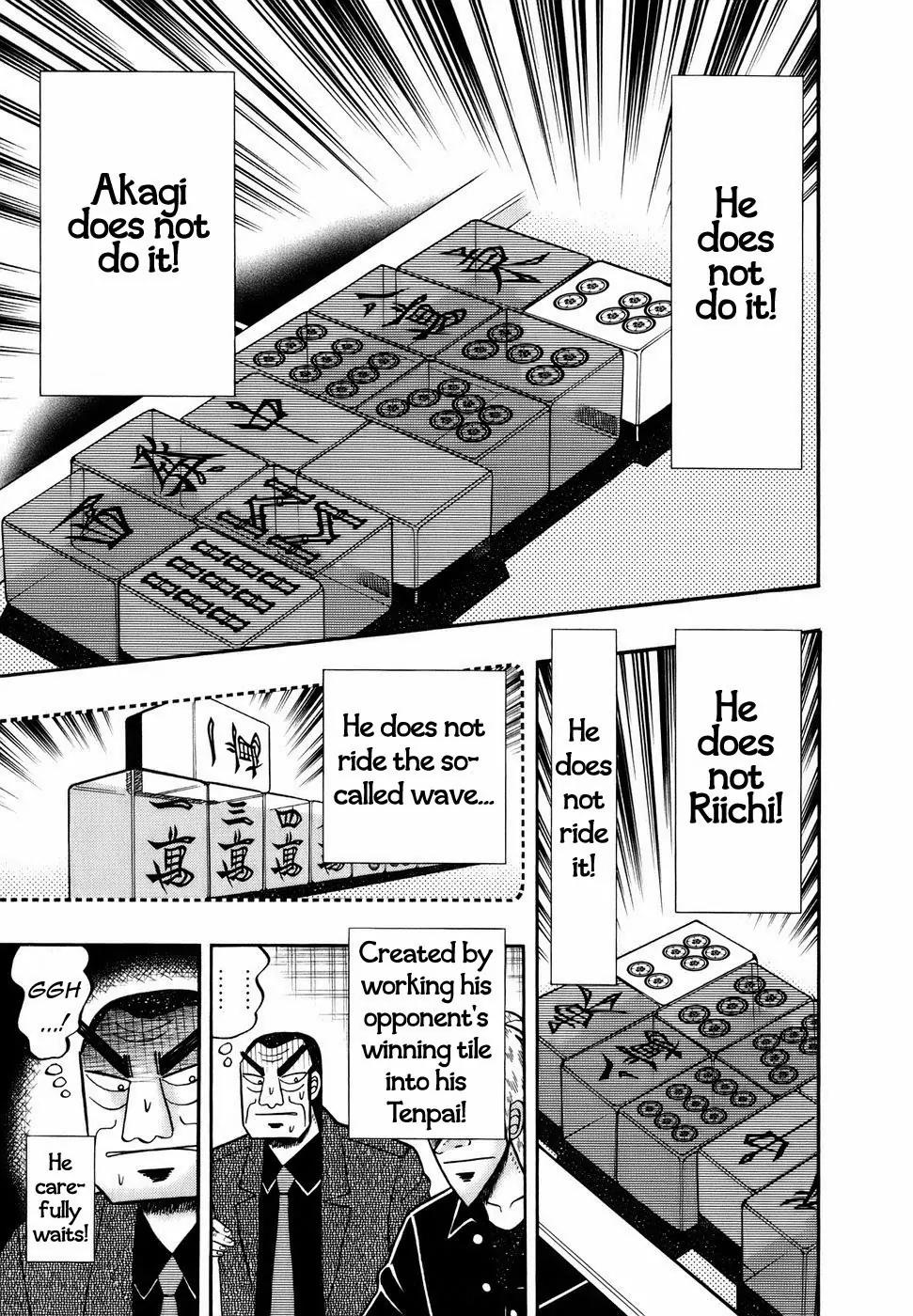 Akagi Chapter 191 page 20 - Chapter 191: Tide