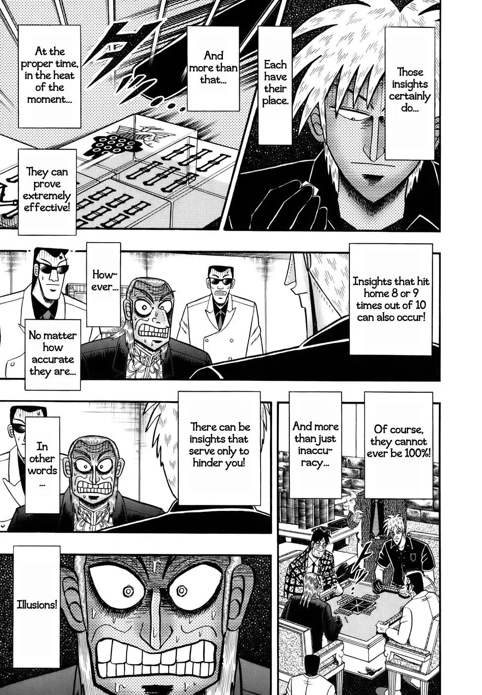 Akagi Chapter 192 page 15 - Chapter 192: Adhesiveness