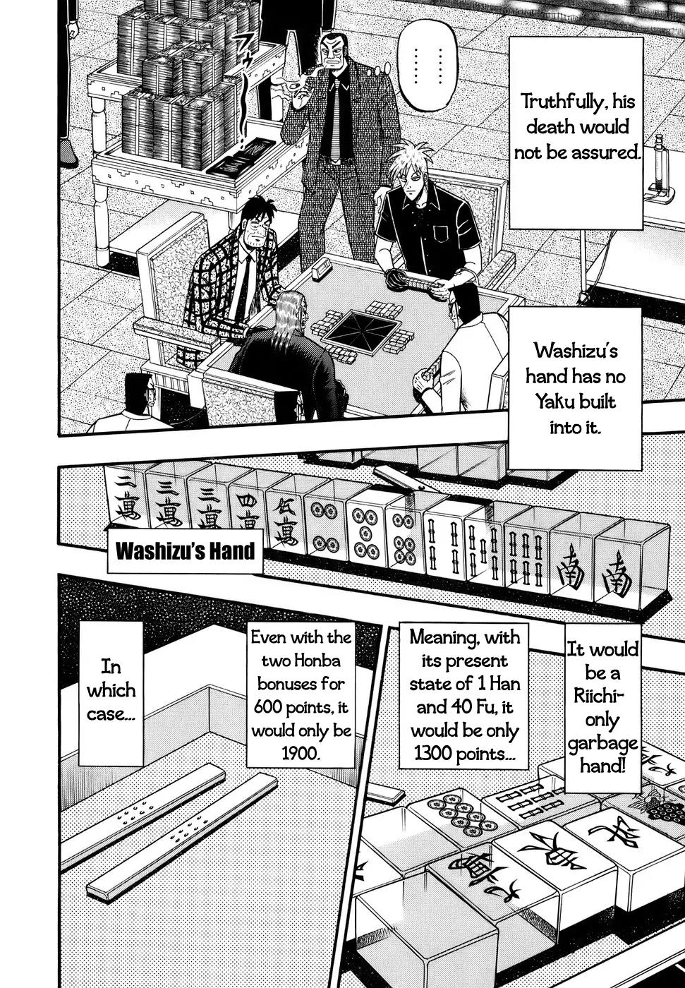 Akagi Chapter 192 page 2 - Chapter 192: Adhesiveness