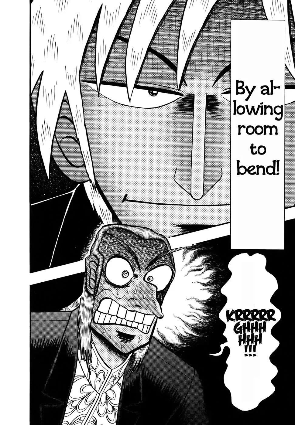 Akagi Chapter 192 page 23 - Chapter 192: Adhesiveness