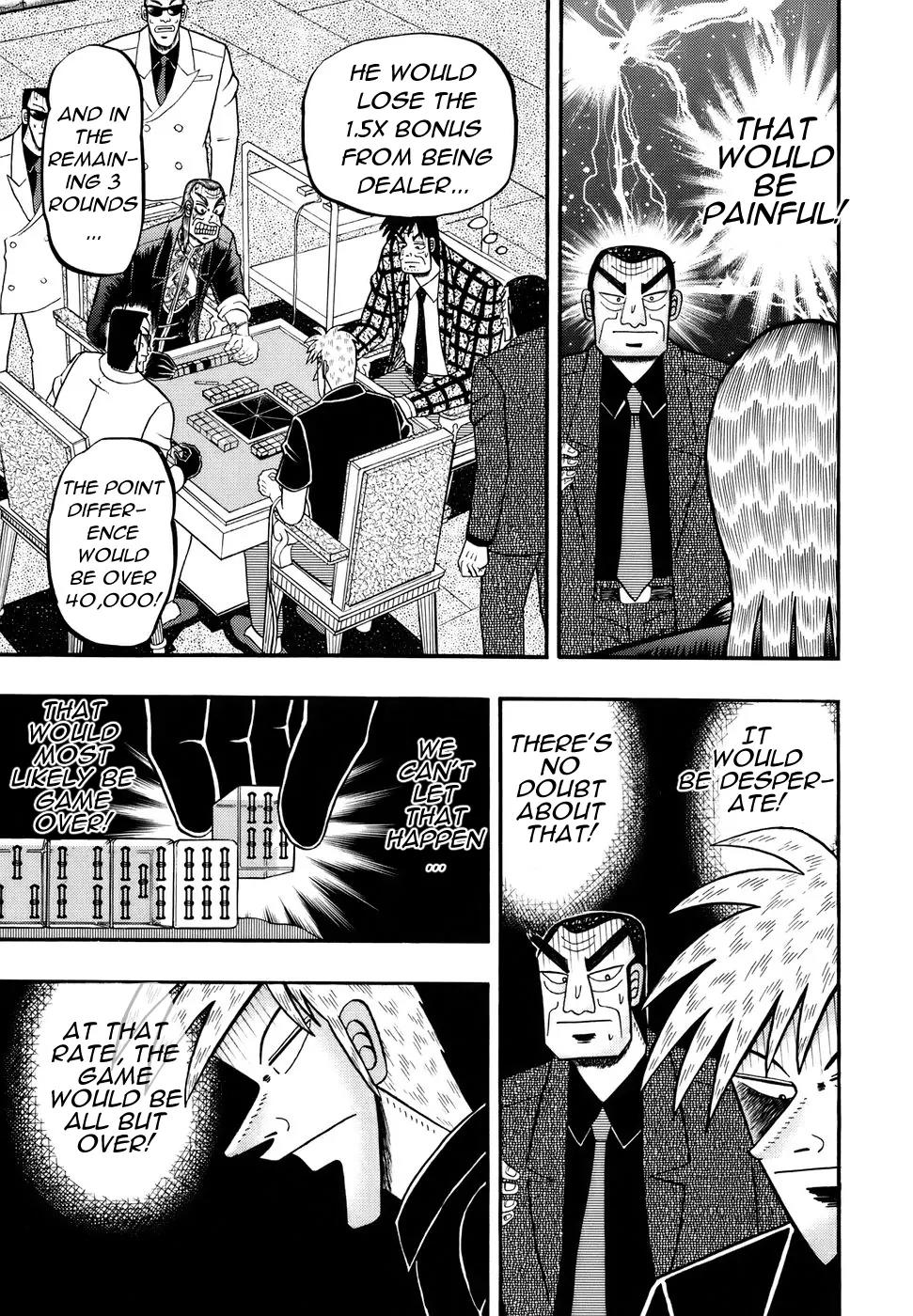 Akagi Chapter 192 page 7 - Chapter 192: Adhesiveness