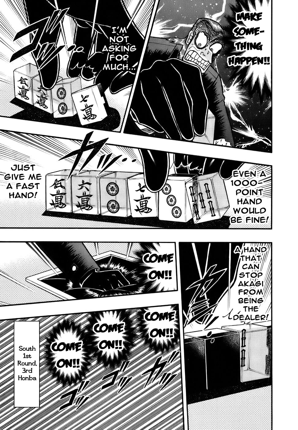 Akagi Chapter 194 page 15 - Chapter 194 : Blood Loss