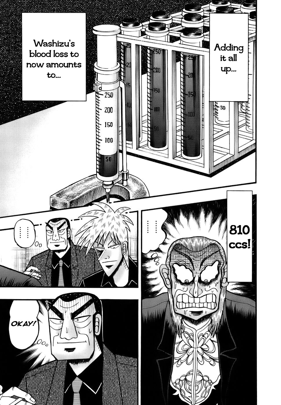 Akagi Chapter 194 page 4 - Chapter 194 : Blood Loss