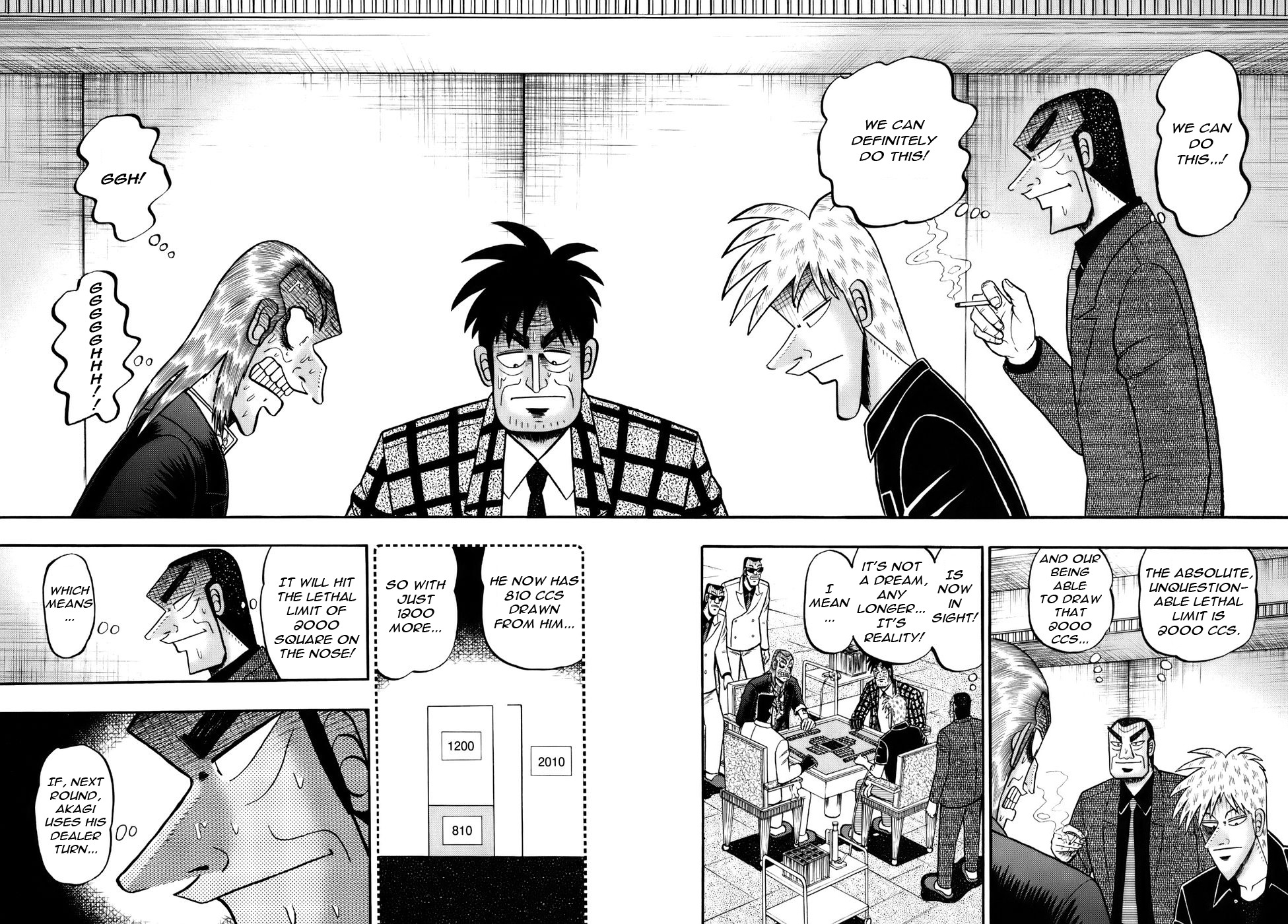 Akagi Chapter 194 page 5 - Chapter 194 : Blood Loss
