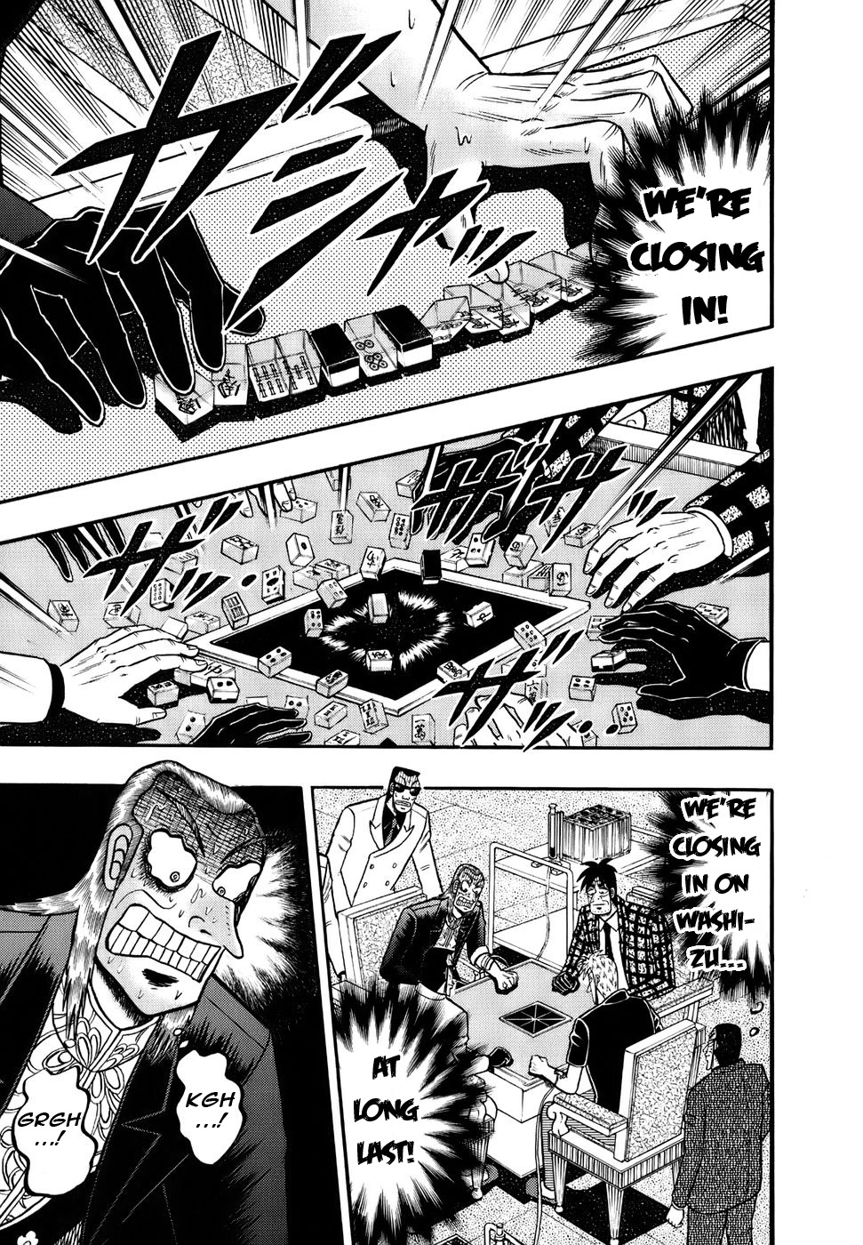 Akagi Chapter 194 page 9 - Chapter 194 : Blood Loss