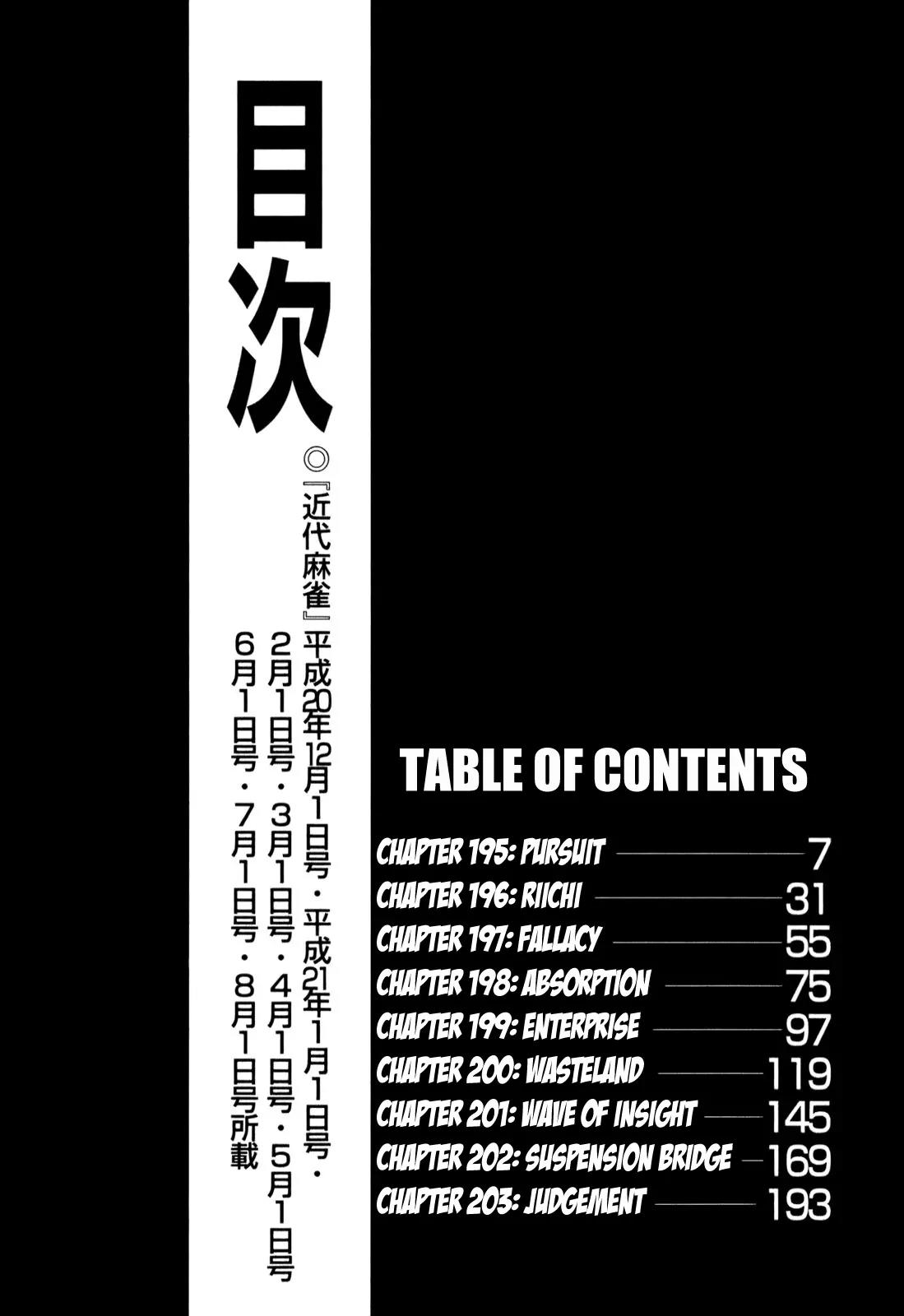 Akagi Chapter 195 page 6 - Chapter 195: Pursuit