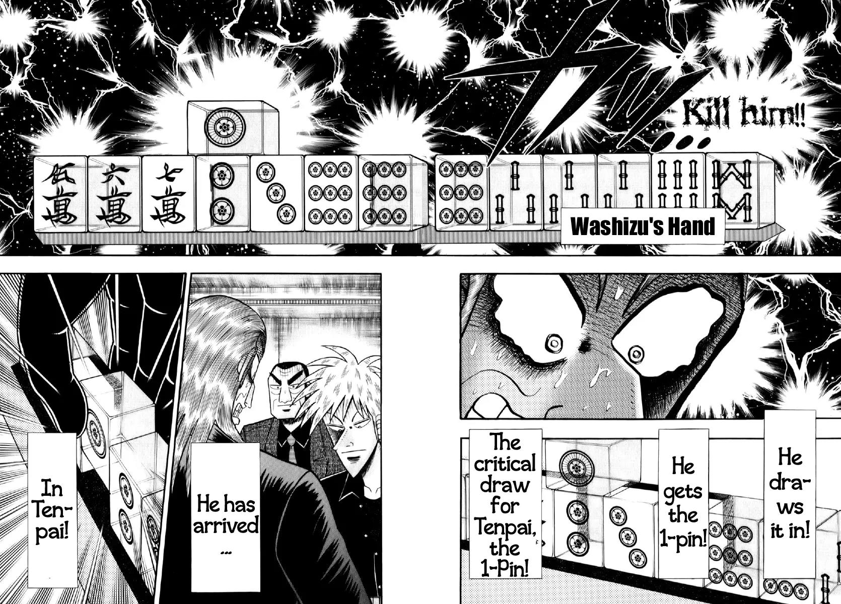Akagi Chapter 196 page 10 - Chapter 196: Riichi
