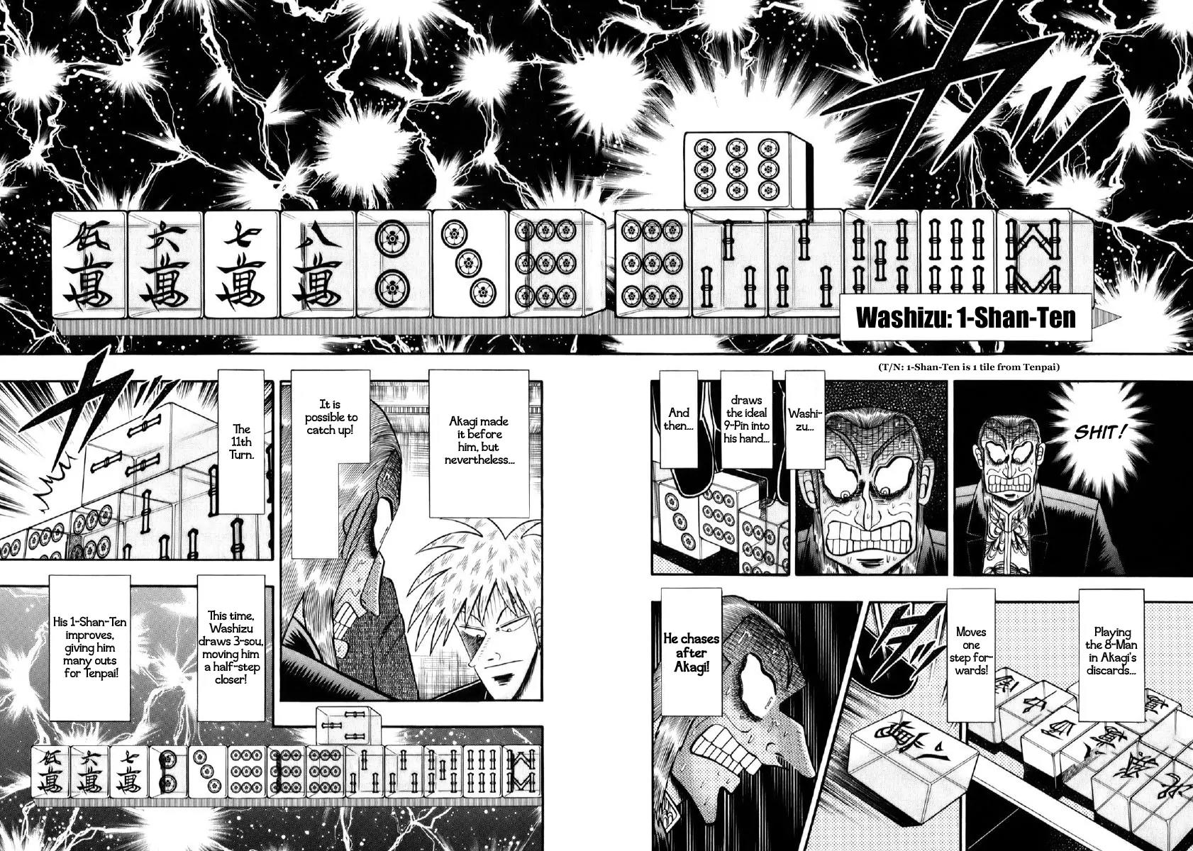 Akagi Chapter 196 page 7 - Chapter 196: Riichi