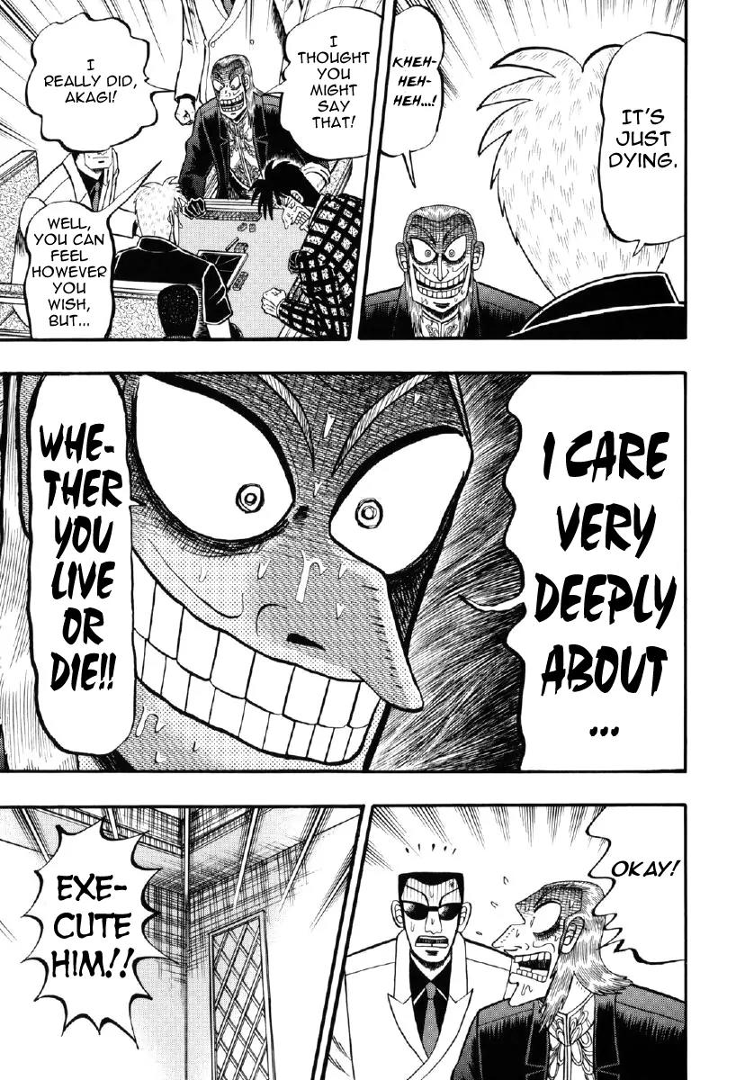 Akagi Chapter 209 page 11 - Chapter 209: Trivial