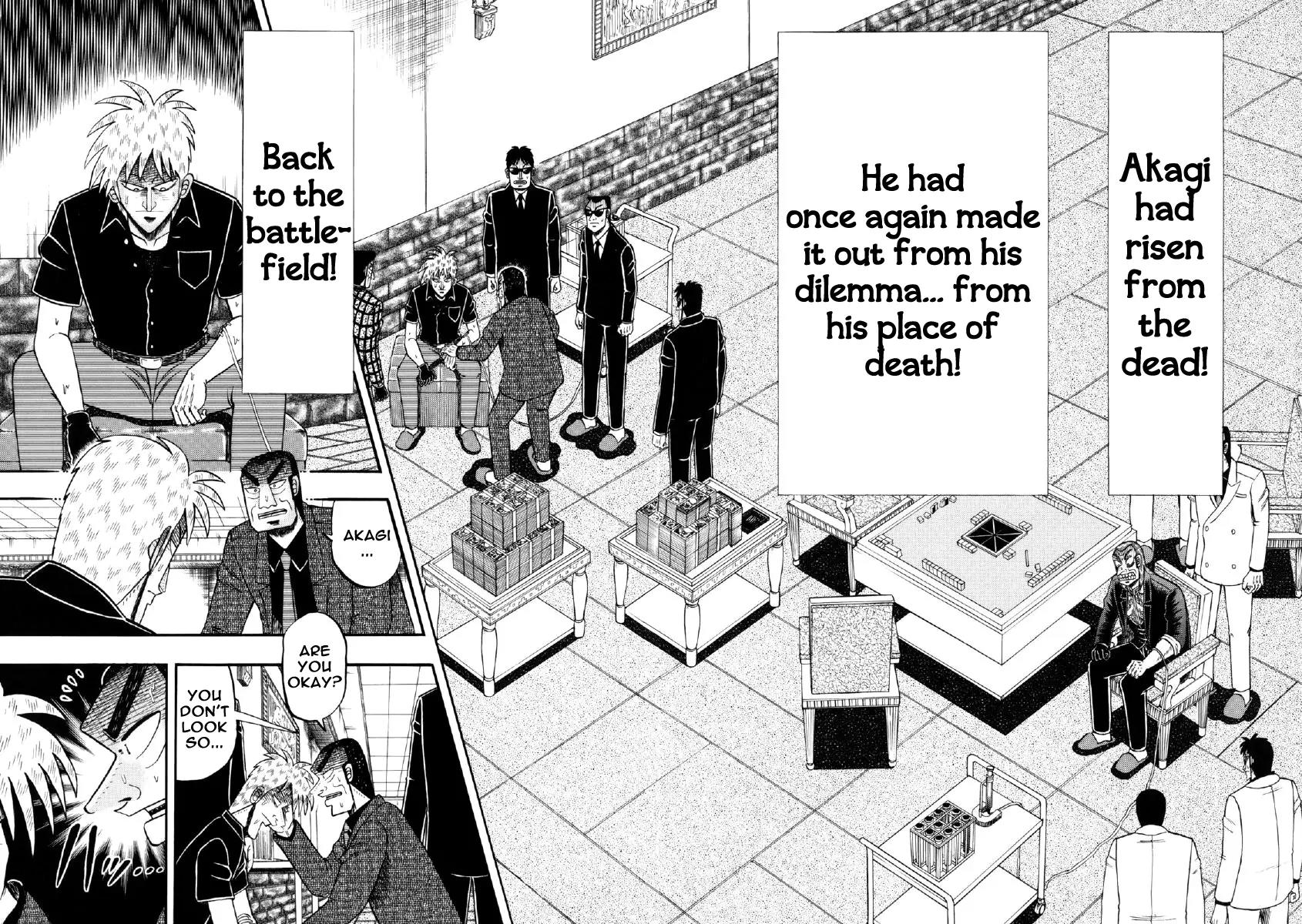 Akagi Chapter 211 page 14 - Chapter 211: Ghost