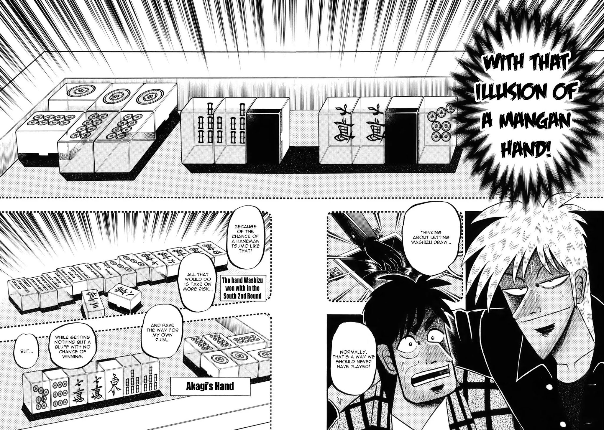 Akagi Chapter 213 page 14 - Chapter 213: Emotion