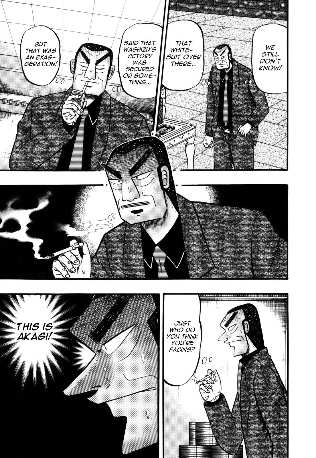 Akagi Chapter 214 page 19 - Chapter 214: Nonsense