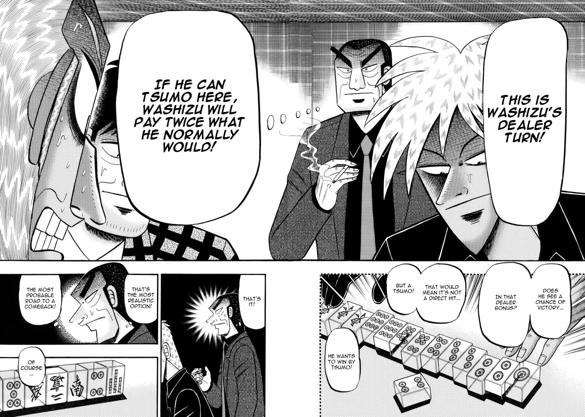 Akagi Chapter 215 page 10 - Chapter 215: Garbage Hand