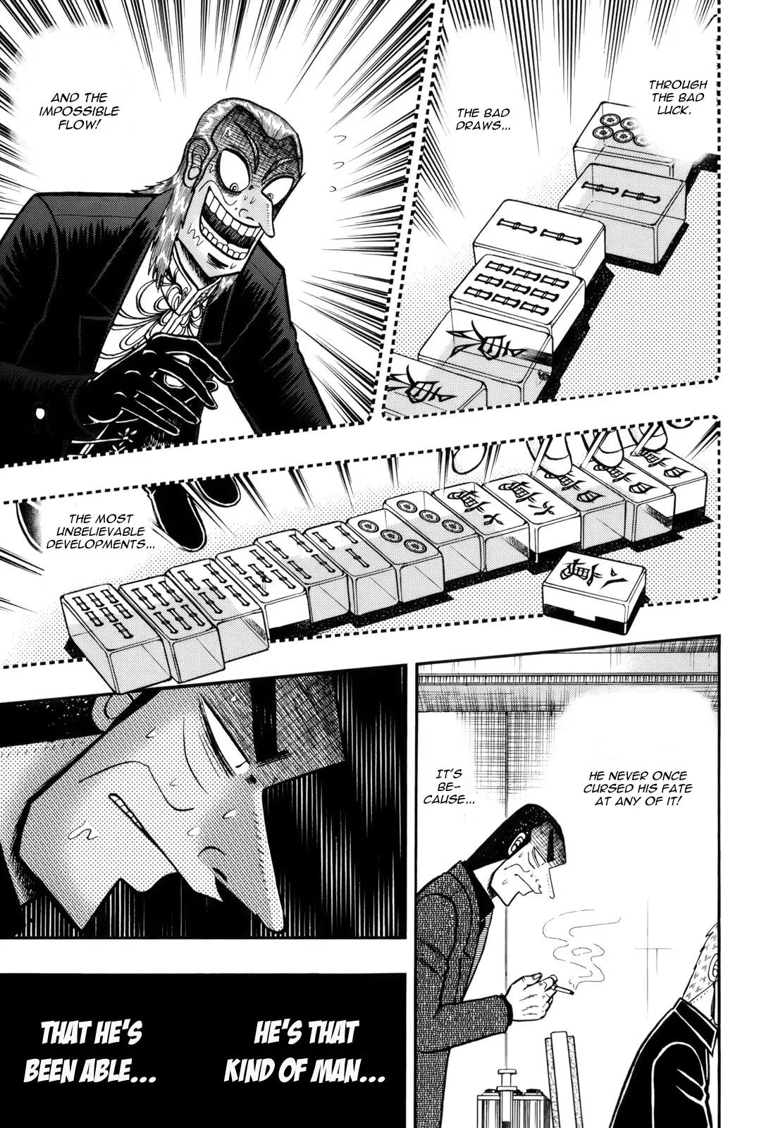 Akagi Chapter 215 page 21 - Chapter 215: Garbage Hand