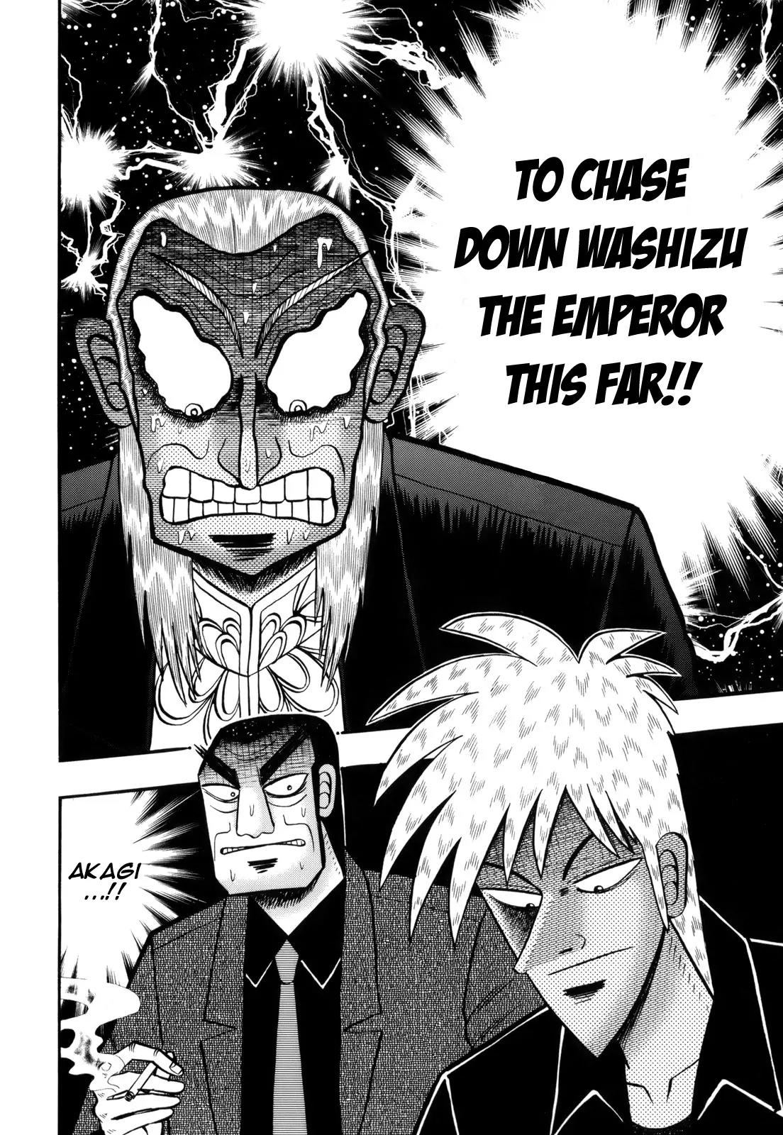 Akagi Chapter 215 page 22 - Chapter 215: Garbage Hand