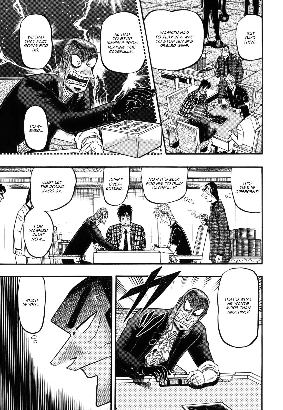 Akagi Chapter 215 page 7 - Chapter 215: Garbage Hand