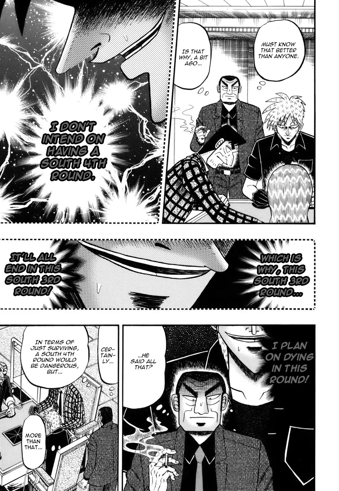 Akagi Chapter 215 page 9 - Chapter 215: Garbage Hand