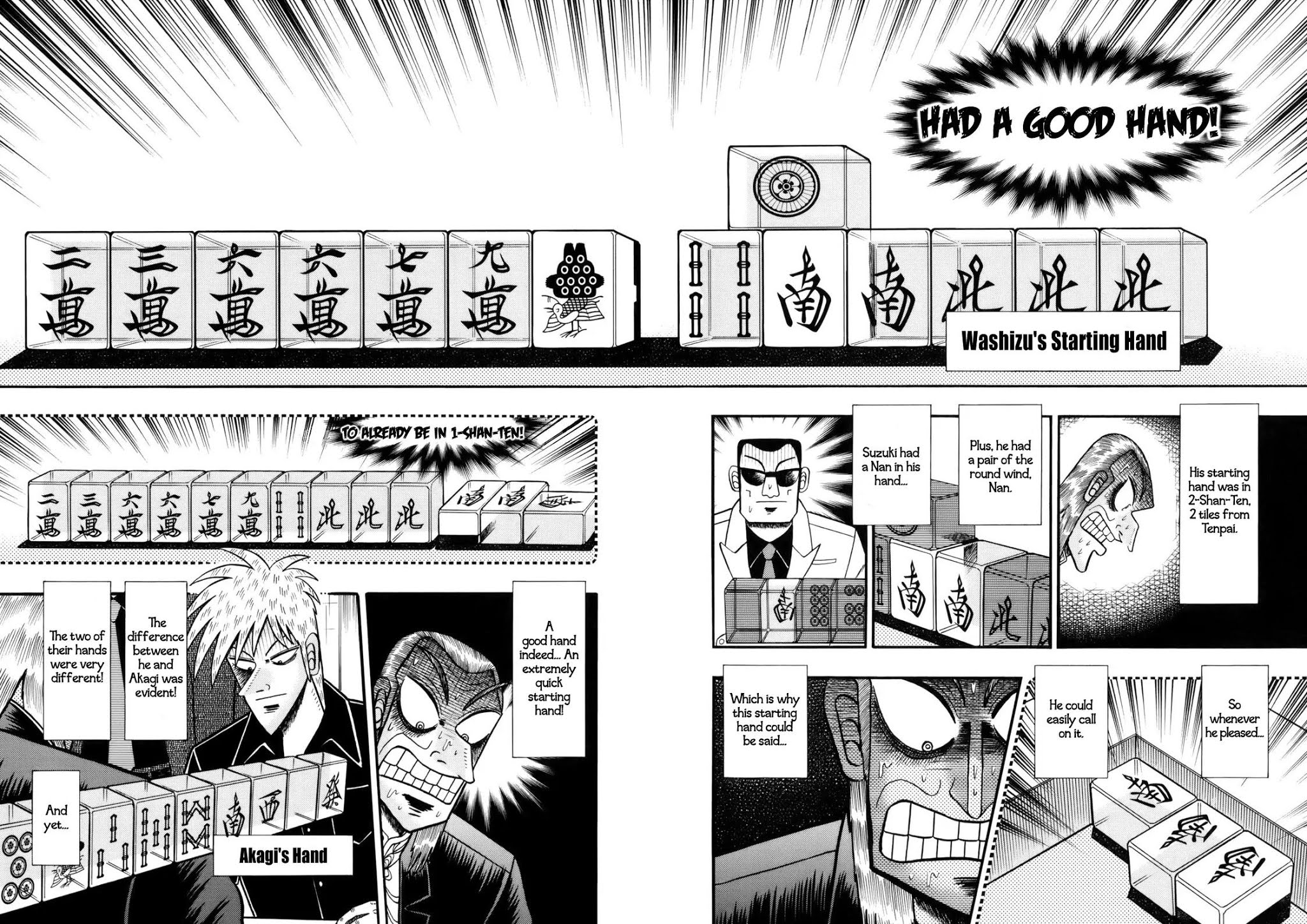 Akagi Chapter 216 page 7 - Chapter 216: Natural