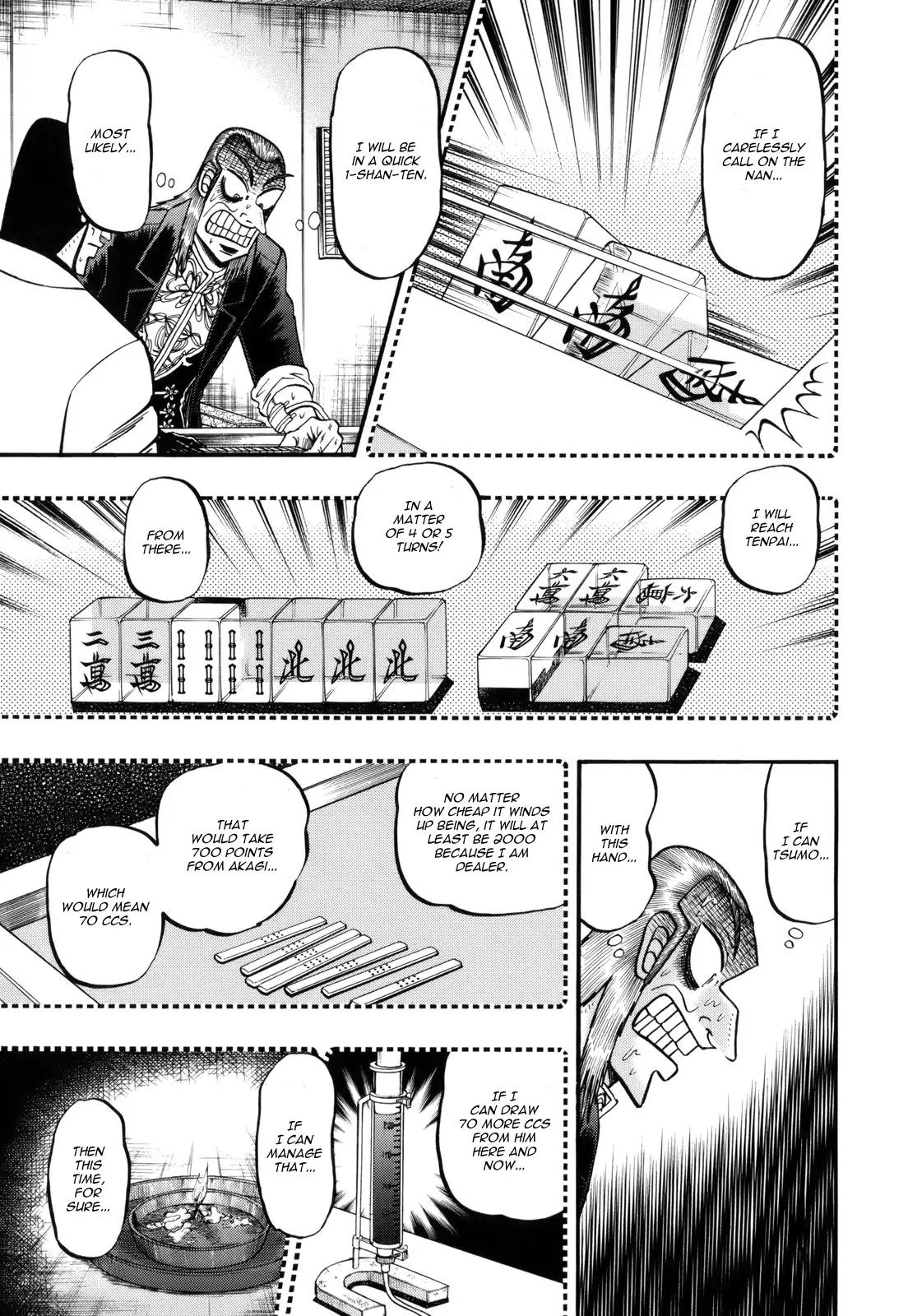Akagi Chapter 216 page 9 - Chapter 216: Natural