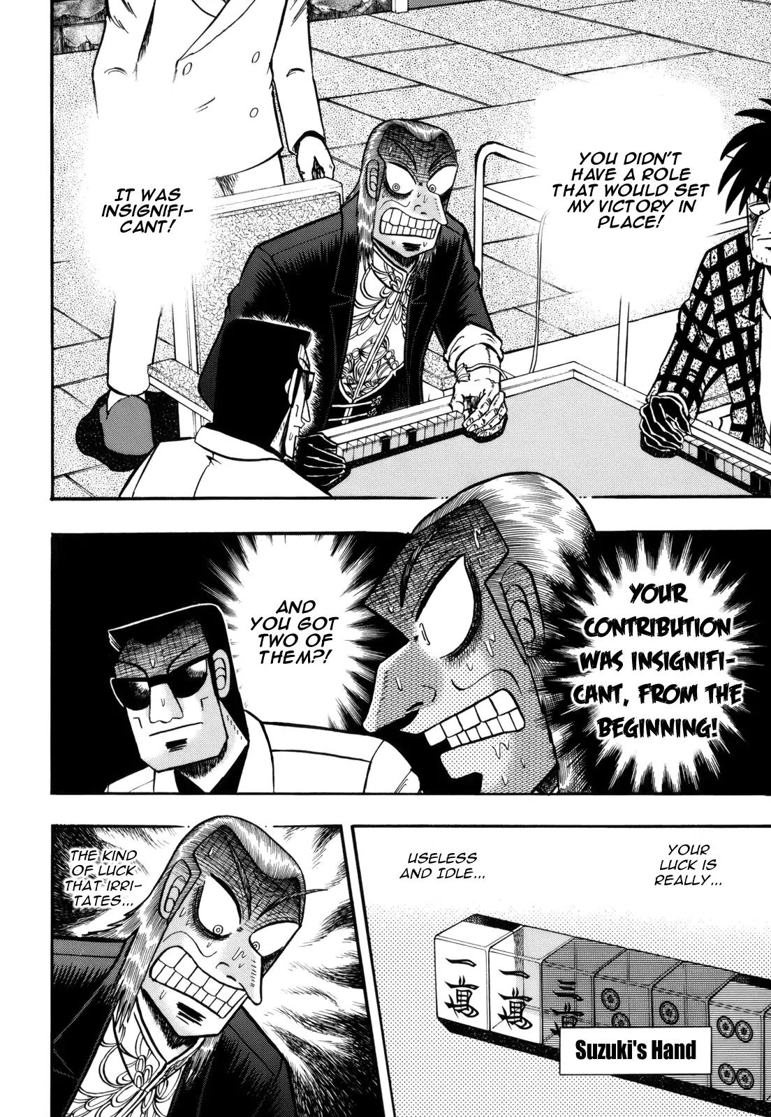 Akagi Chapter 218 page 14 - Chapter 218: Two Tiles