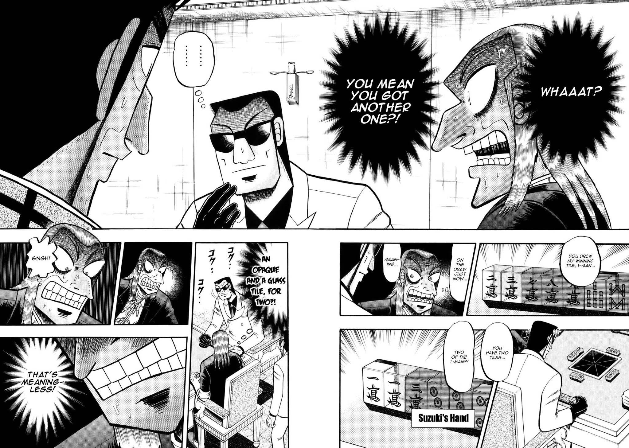 Akagi Chapter 218 page 7 - Chapter 218: Two Tiles
