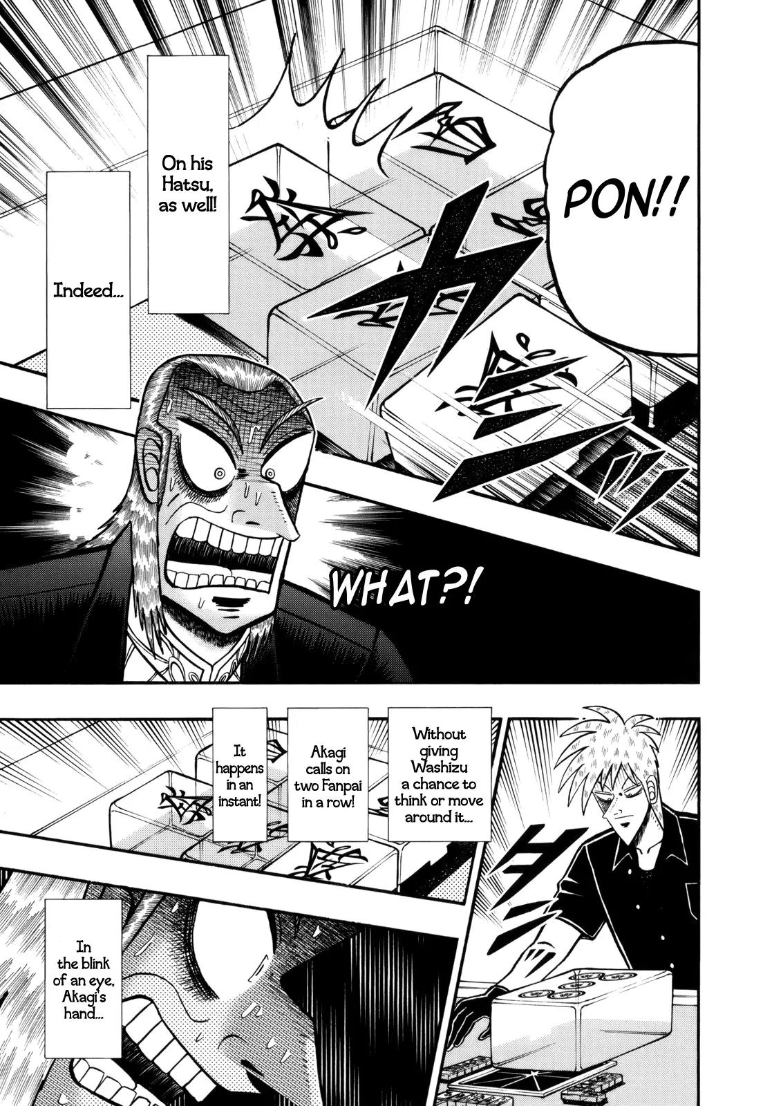 Akagi Chapter 221 page 7 - Chapter 221: Total Change