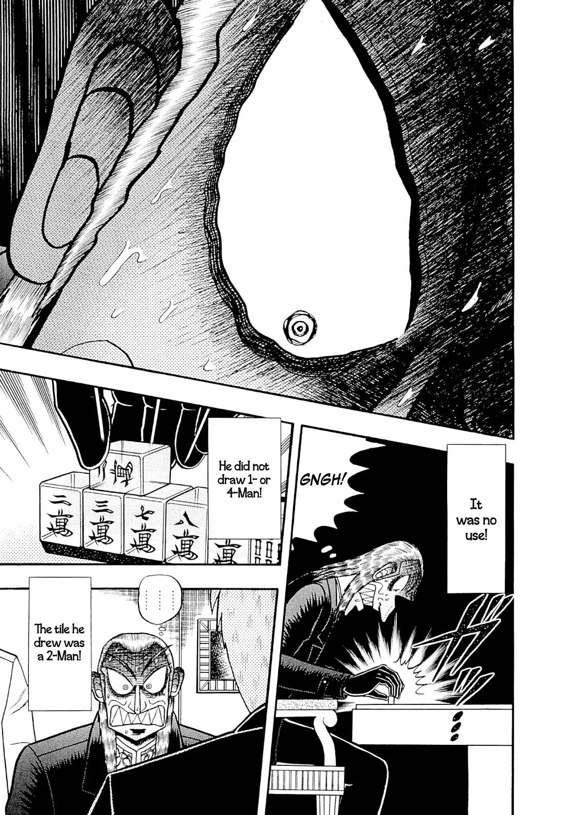 Akagi Chapter 222 page 11 - Chapter 222: Line of Fire