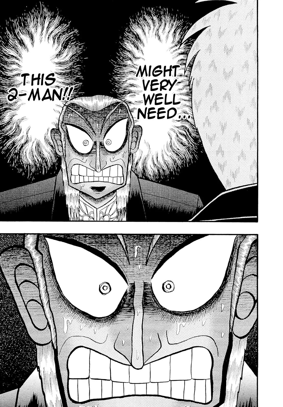 Akagi Chapter 222 page 13 - Chapter 222: Line of Fire