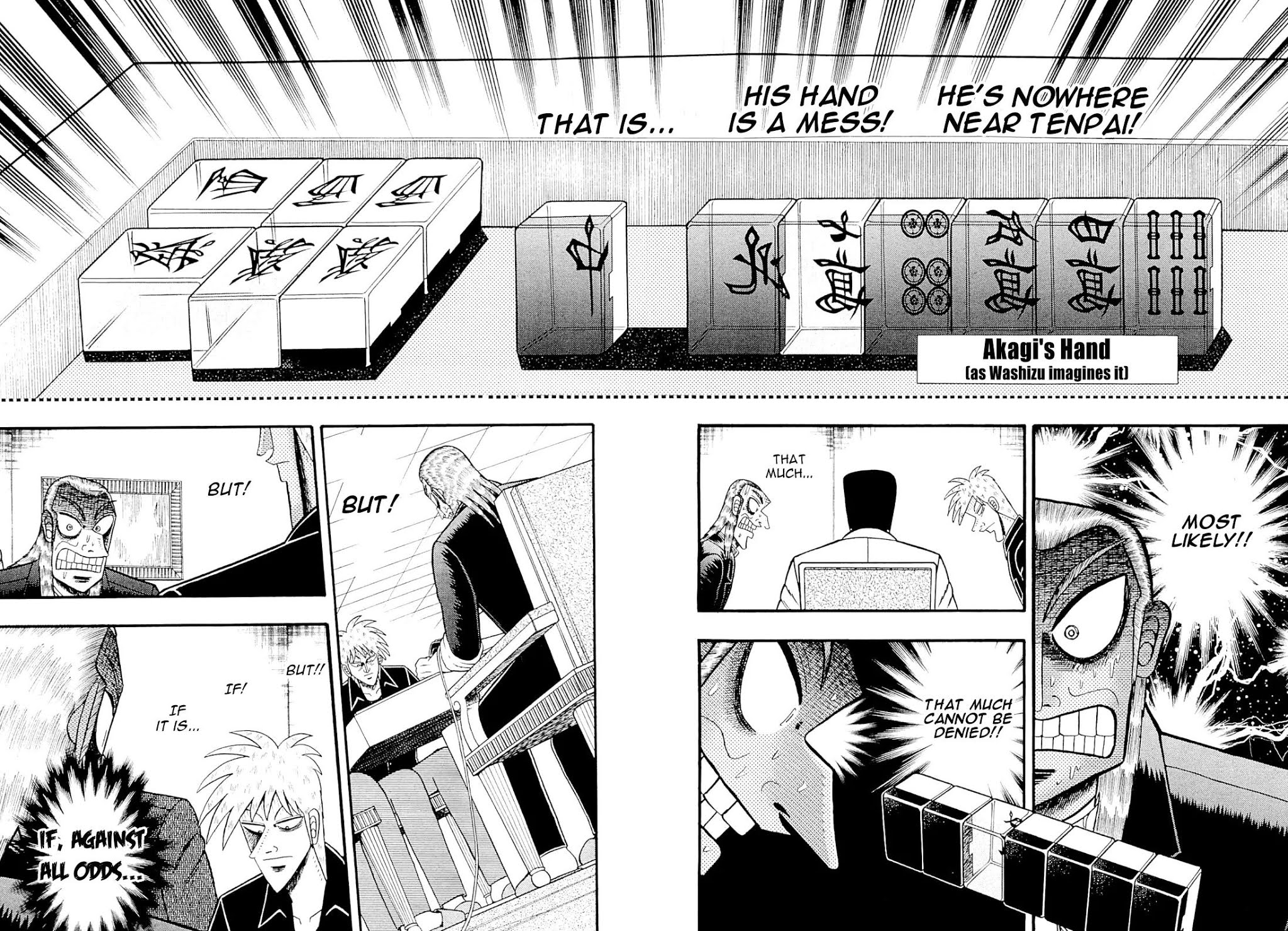 Akagi Chapter 222 page 16 - Chapter 222: Line of Fire