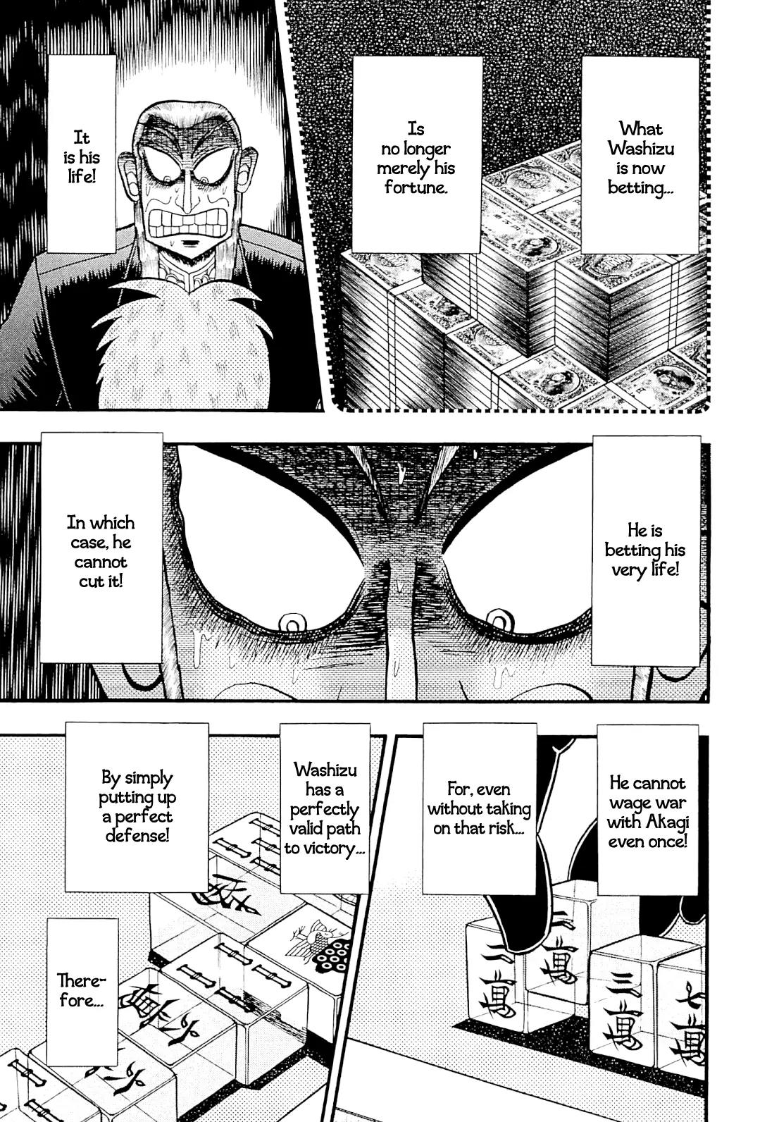 Akagi Chapter 222 page 24 - Chapter 222: Line of Fire