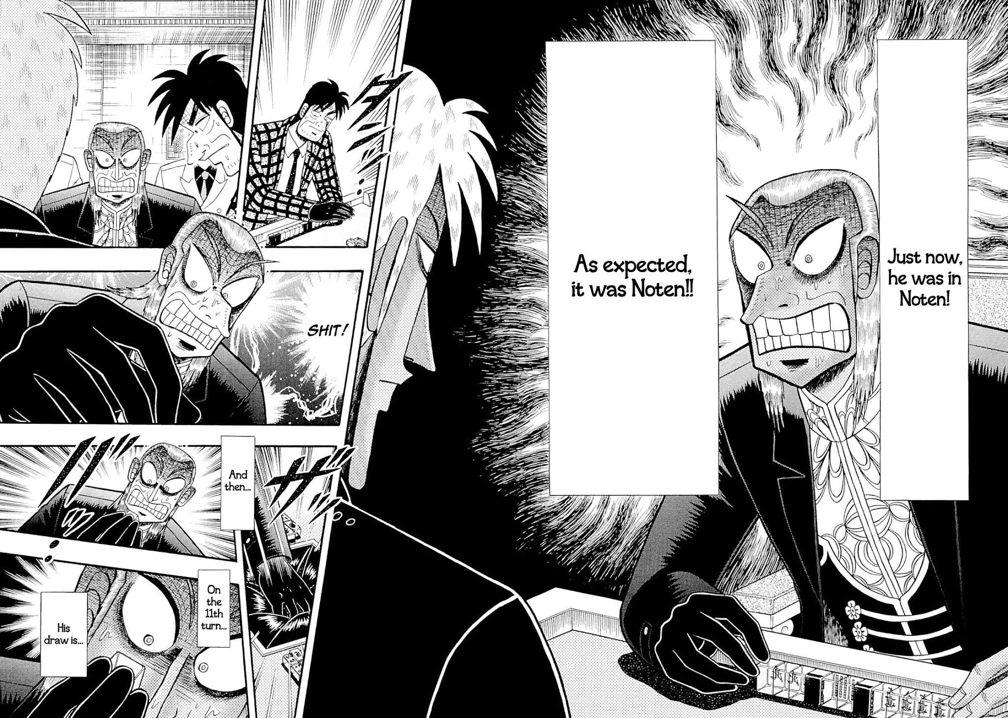 Akagi Chapter 223 page 6 - Chapter 223: Self-Restraint