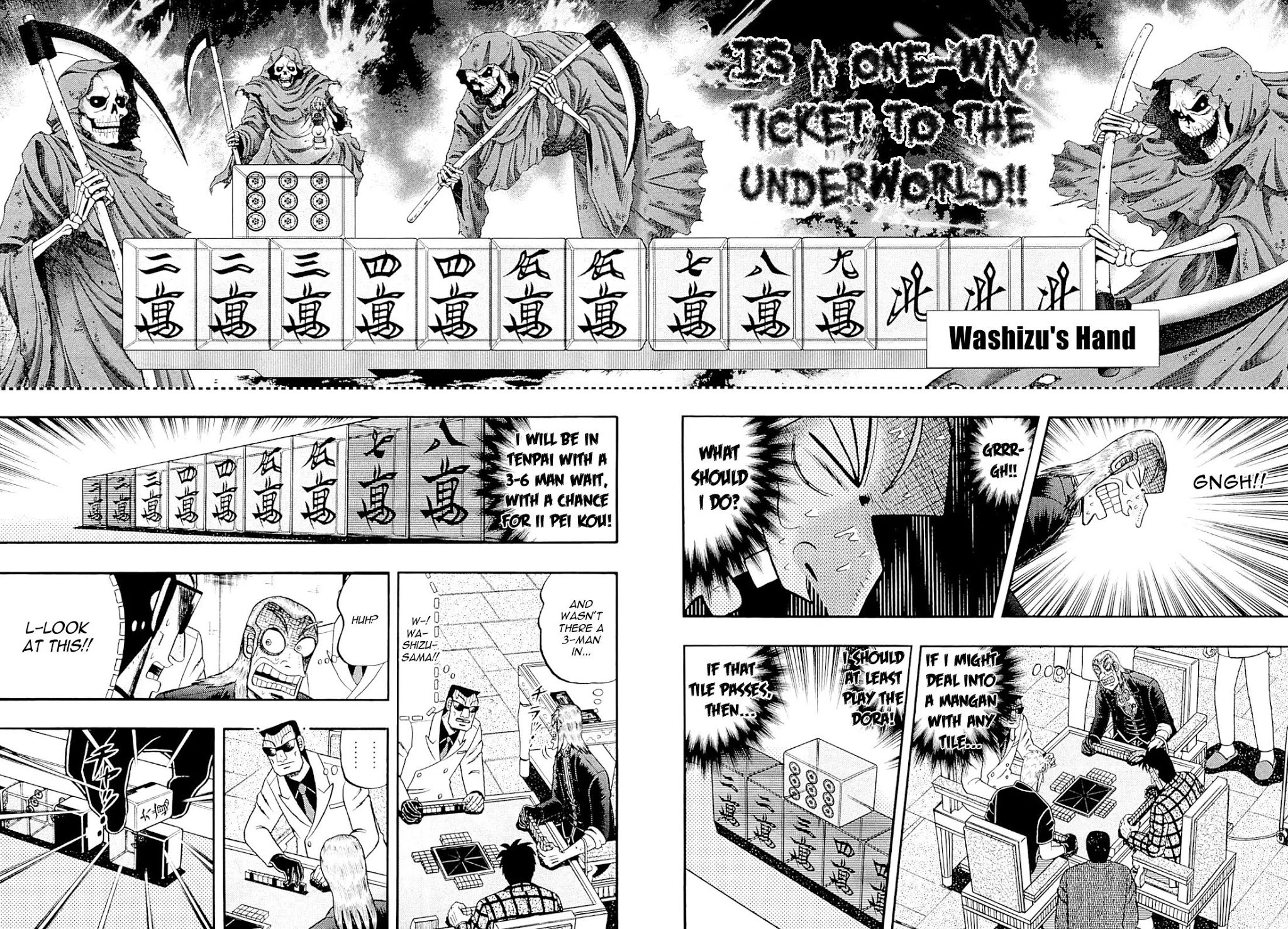 Akagi Chapter 226 page 20 - Chapter 226: Manzu