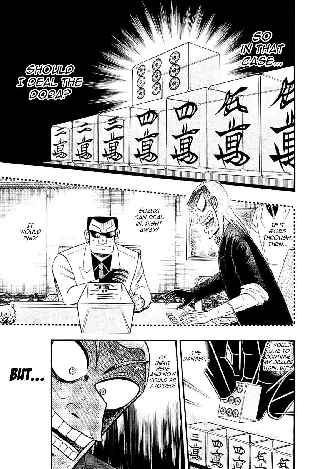 Akagi Chapter 227 page 15 - Chapter 227: Bonfire
