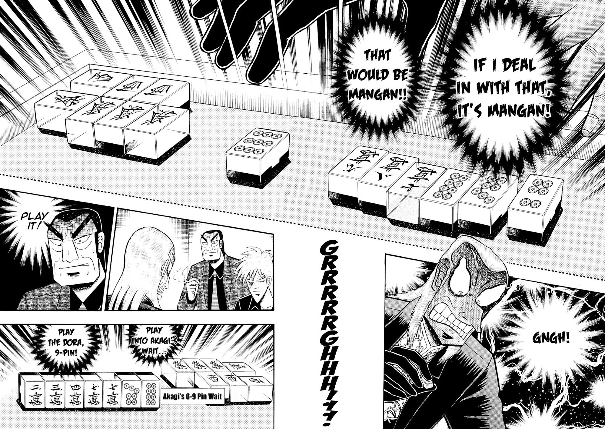 Akagi Chapter 227 page 16 - Chapter 227: Bonfire