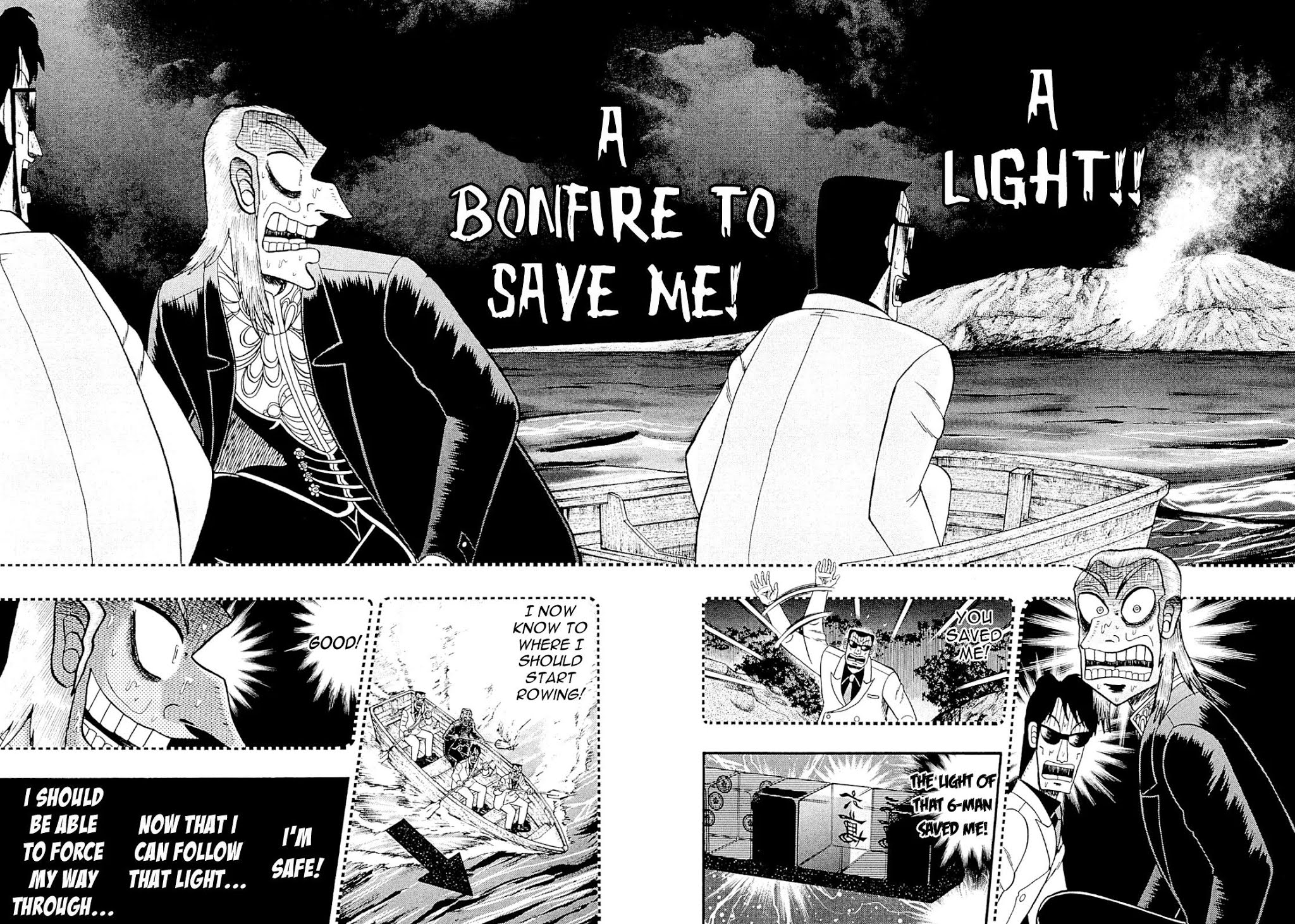 Akagi Chapter 227 page 4 - Chapter 227: Bonfire
