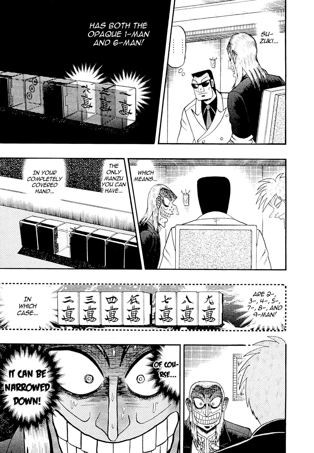 Akagi Chapter 227 page 8 - Chapter 227: Bonfire