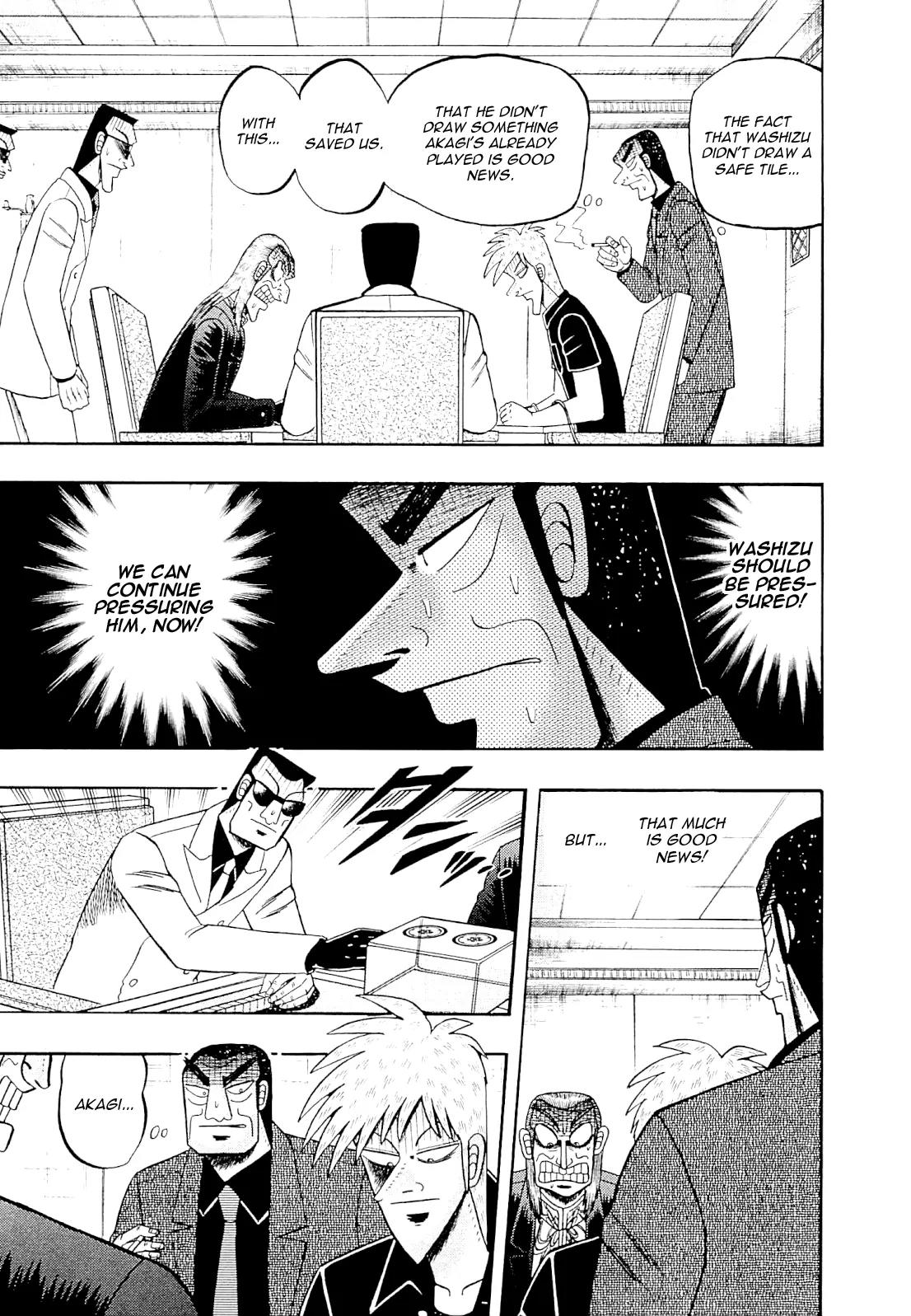 Akagi Chapter 229 page 21 - Chapter 229: Unexpected