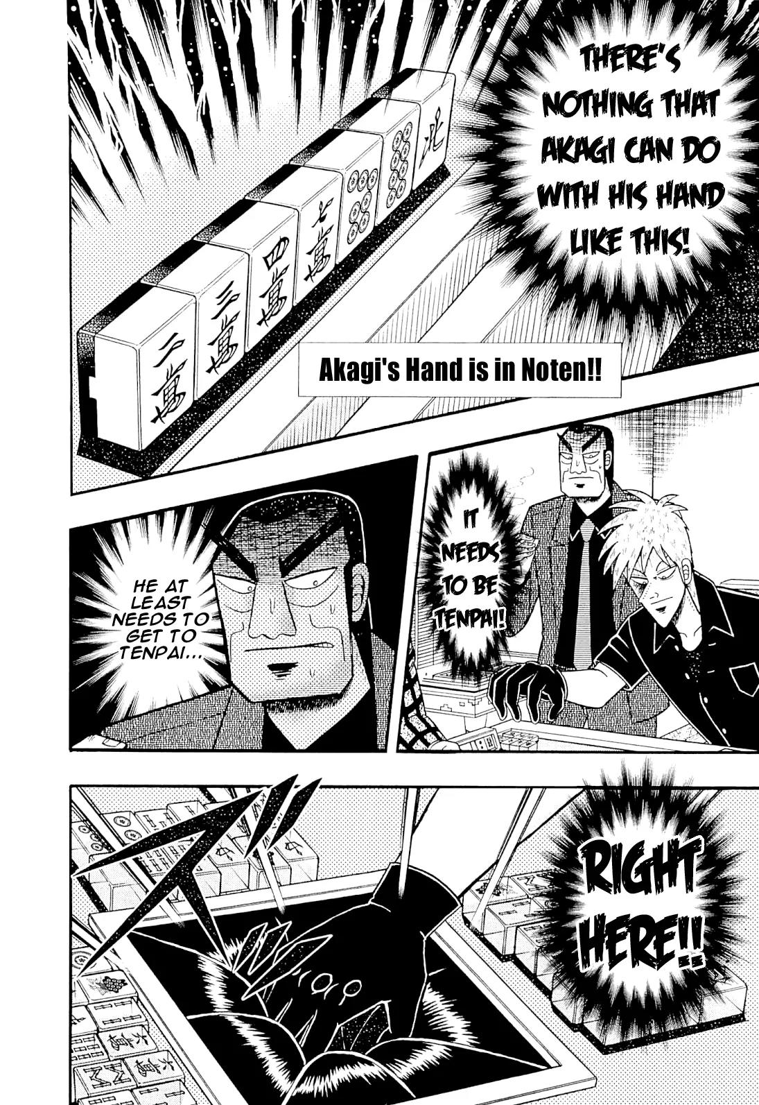 Akagi Chapter 229 page 22 - Chapter 229: Unexpected