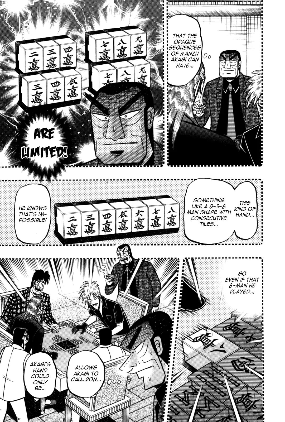 Akagi Chapter 231 page 14 - Chapter 231: Exposure