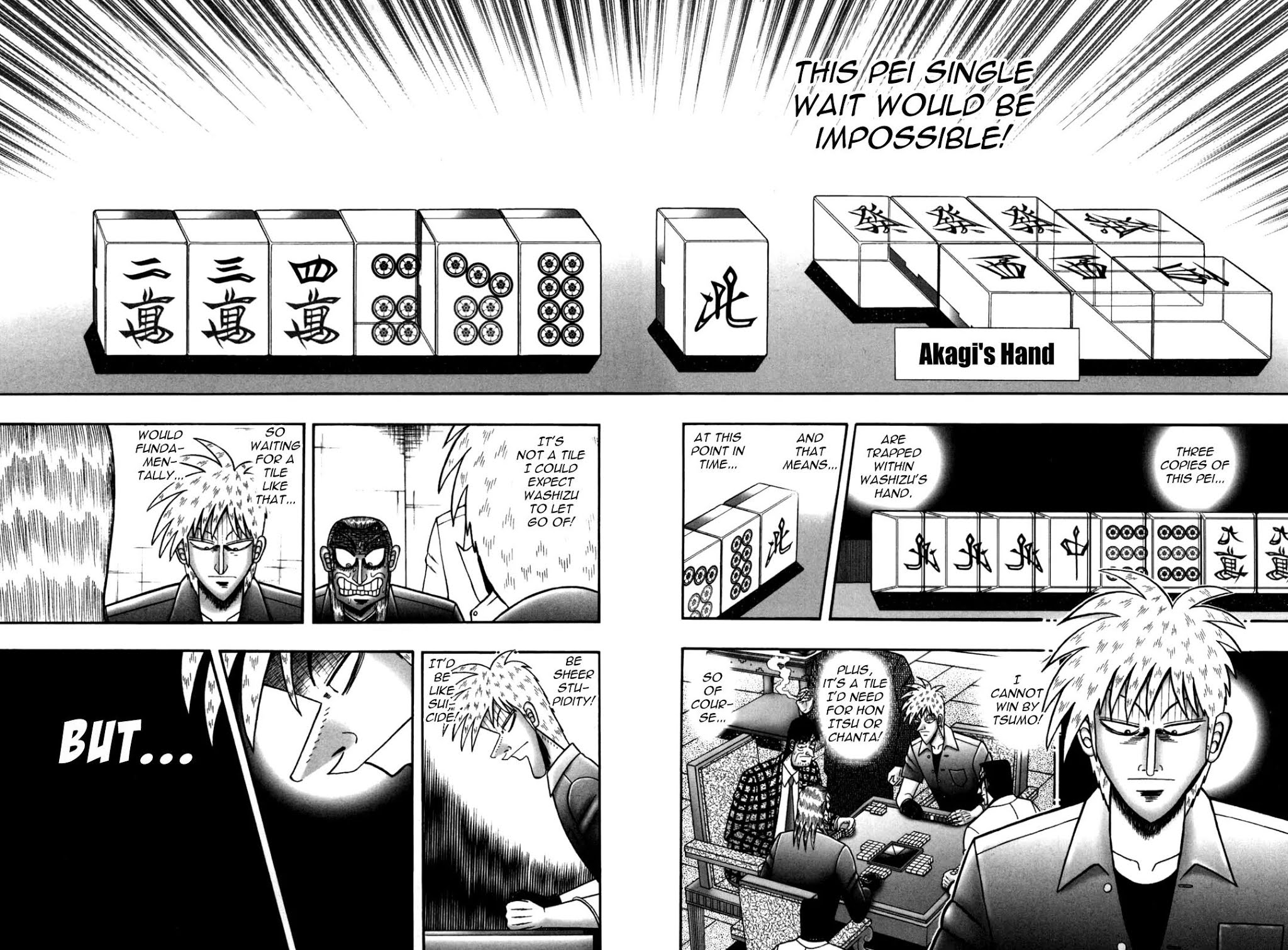 Akagi Chapter 233 page 2 - Chapter 233: Dulled