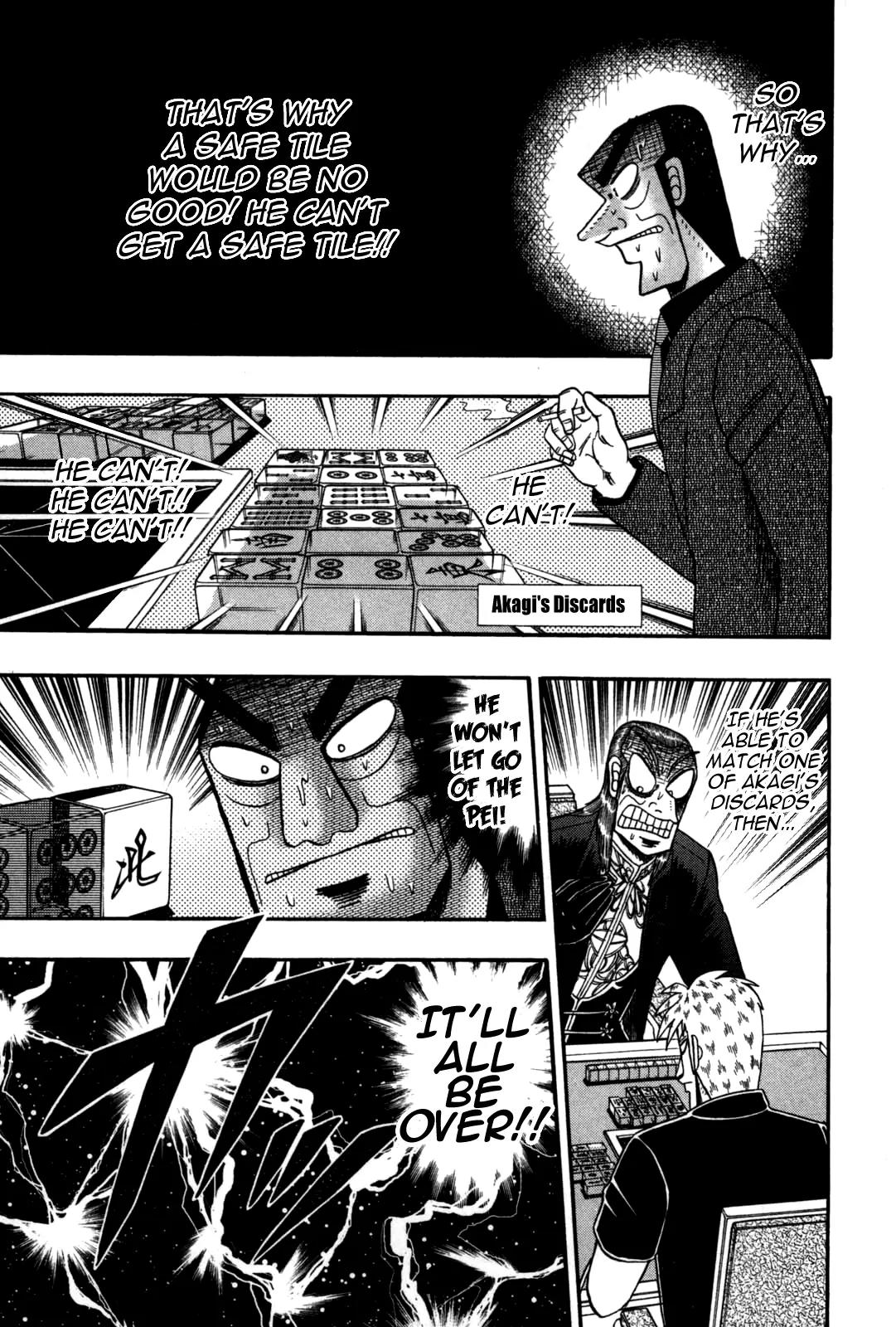 Akagi Chapter 236 page 18 - Chapter 236: Fixation