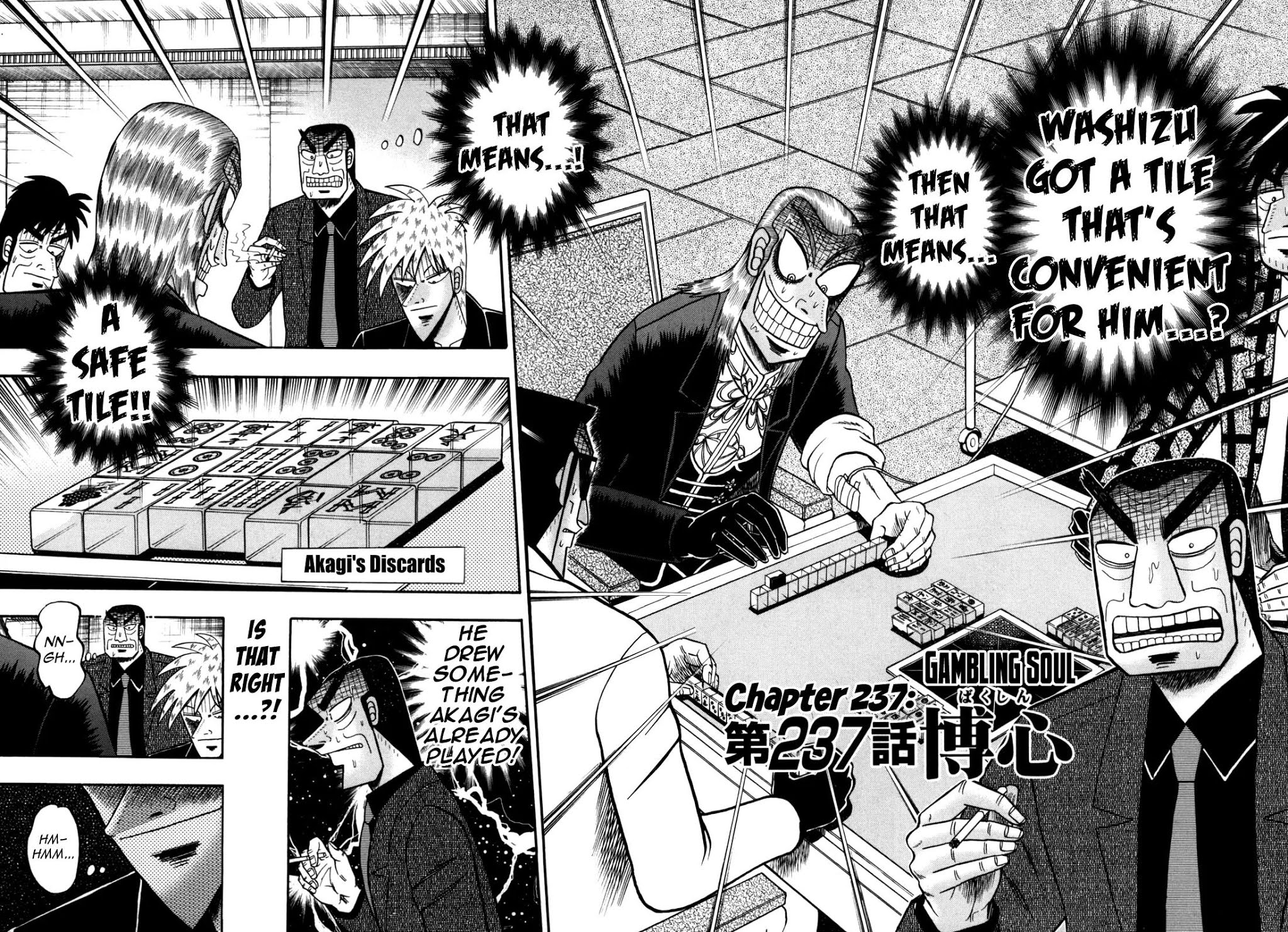 Akagi Chapter 237 page 2 - Chapter 237: Gambling Soul