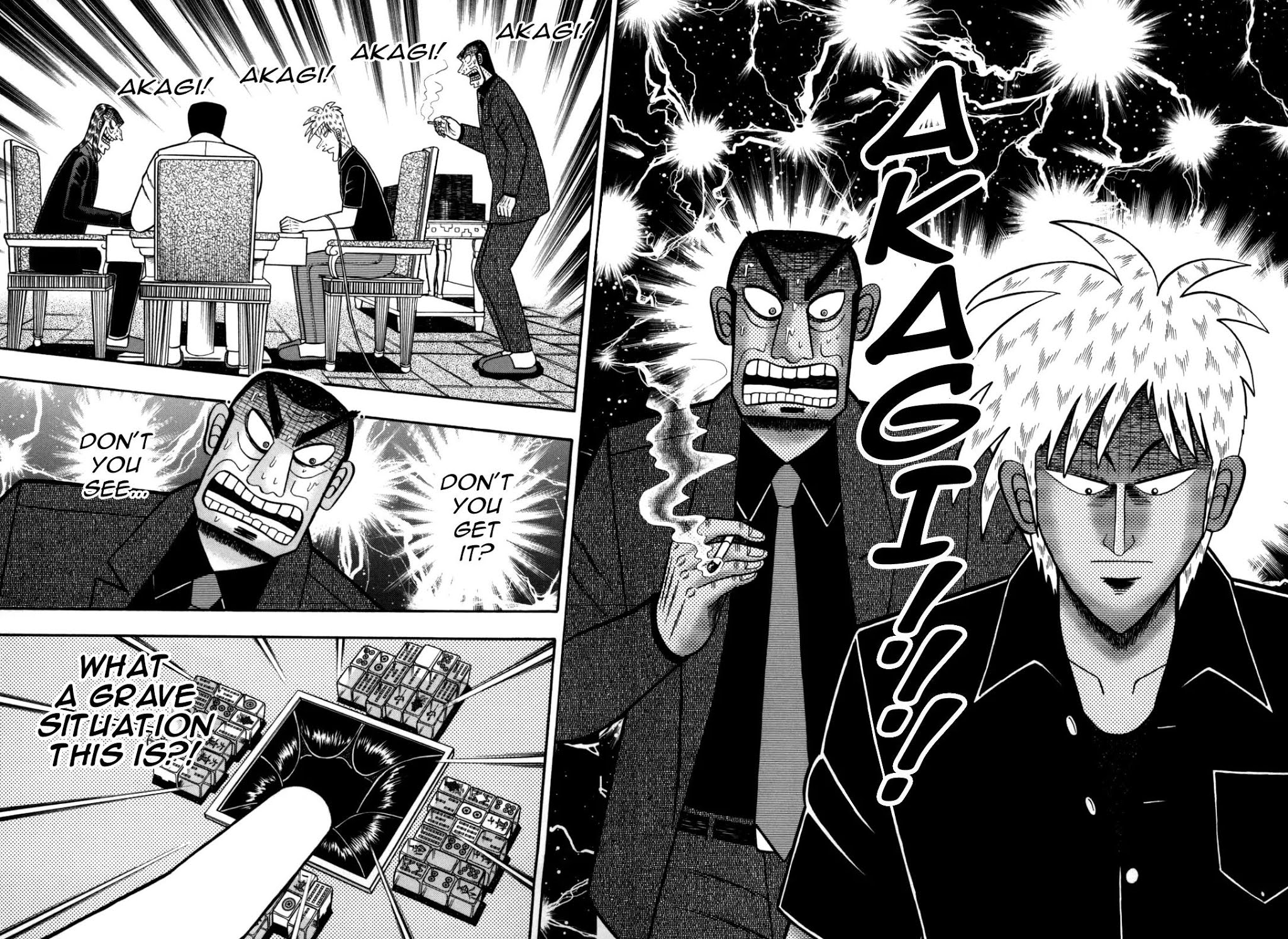 Akagi Chapter 238 page 13 - Chapter 238: Misfire