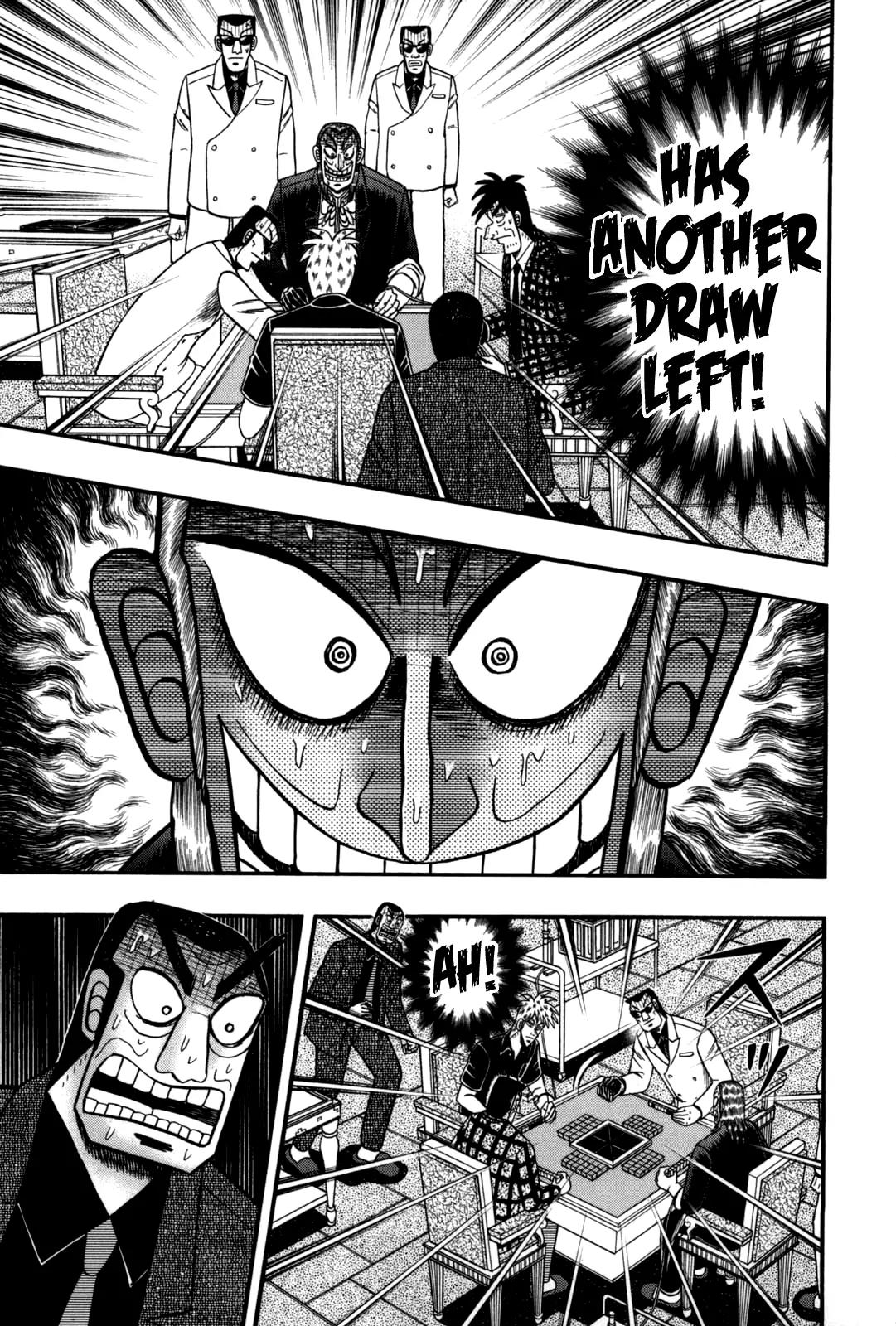 Akagi Chapter 238 page 15 - Chapter 238: Misfire