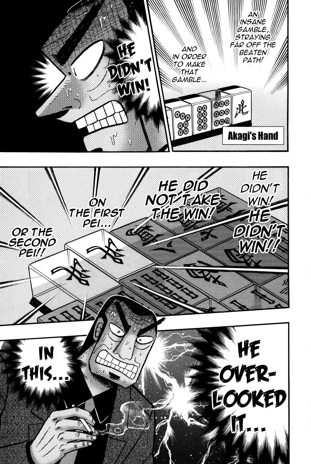Akagi Chapter 240 page 13 - Chapter 240: Haitei